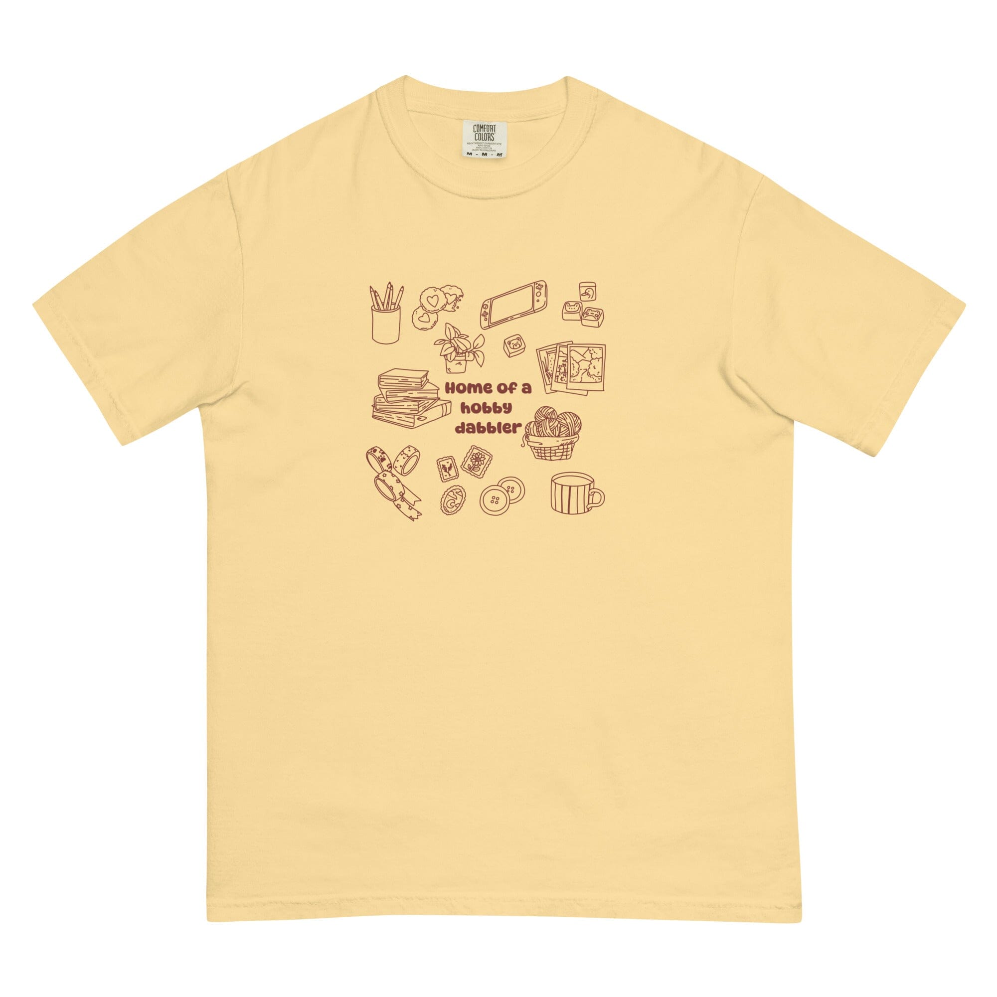 Hobby Dabbler | Relaxed T-shirt | Cozy Games & Hobbies Threads & Thistles Inventory Butter S