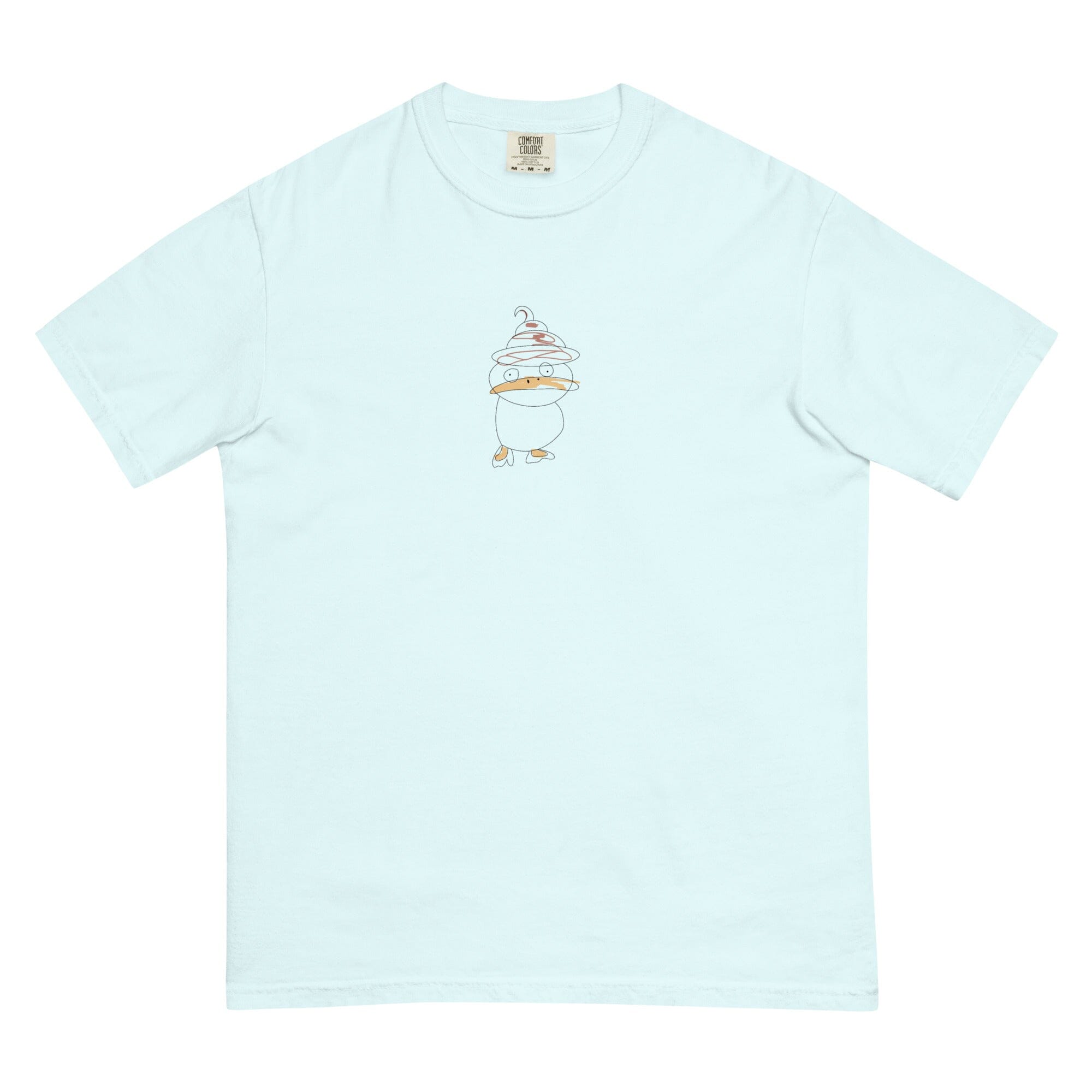 Goopy | Unisex garment-dyed heavyweight t-shirt | Cozy Games & Hobbies Threads & Thistles Inventory Chambray S