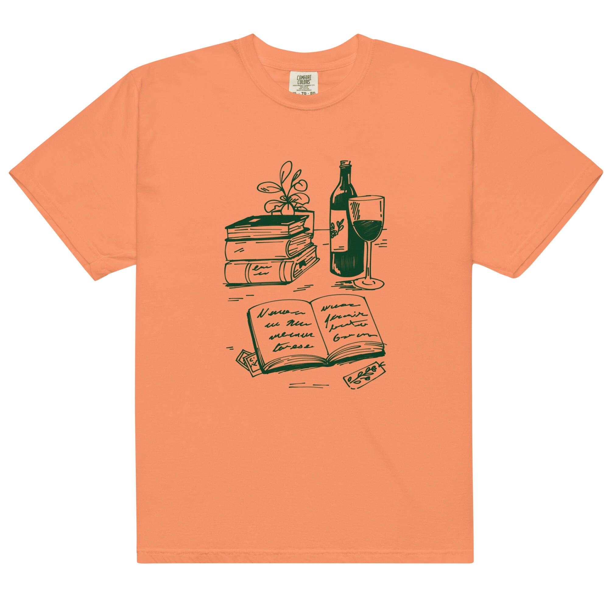 Cozy Hobby Vignette | Relaxed T-shirt | Cozy Games & Hobbies Threads & Thistles Inventory Terracotta S