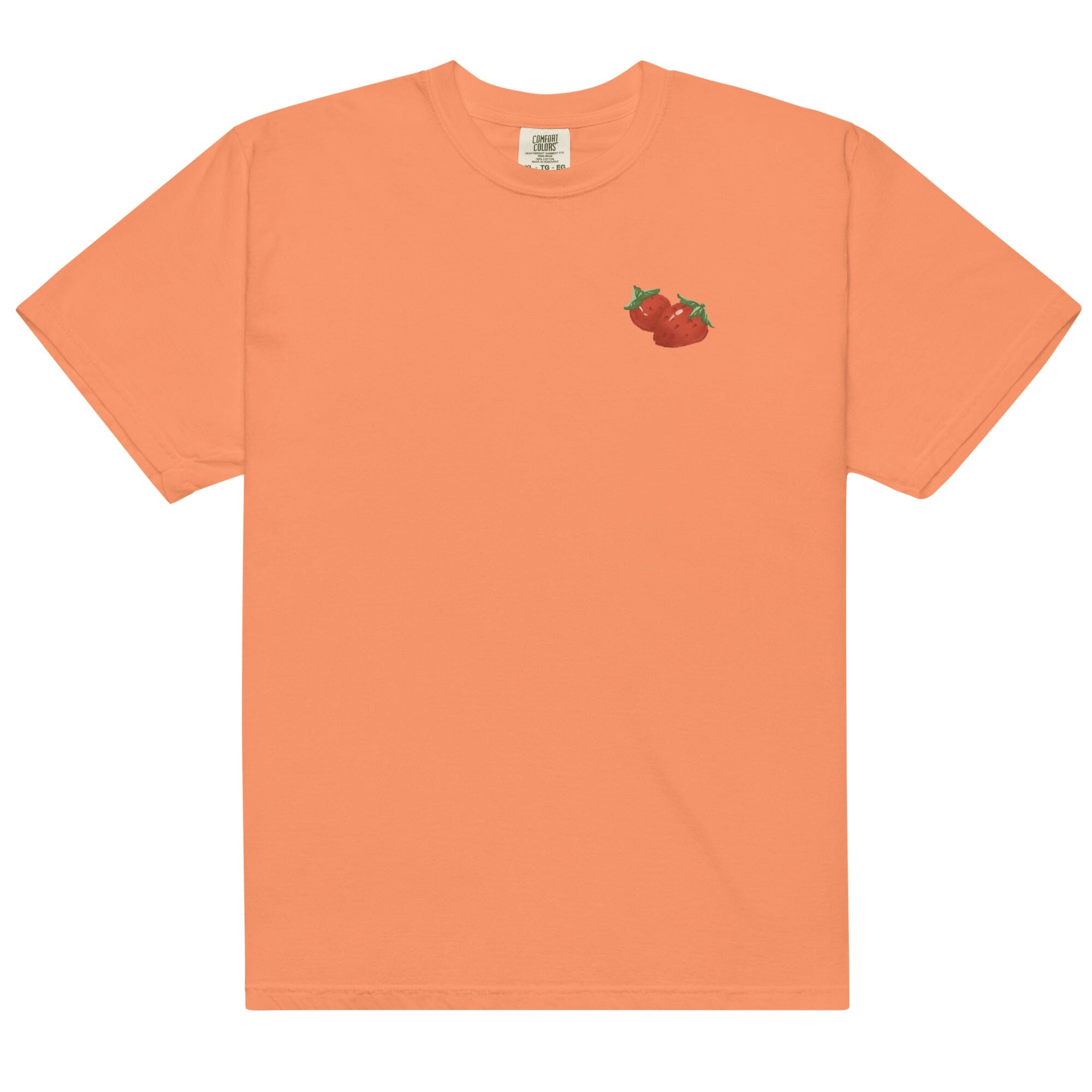 A Cozy Life Stamp | Unisex garment-dyed heavyweight t-shirt | Cozy Games & Hobbies Threads & Thistles Inventory Terracotta S