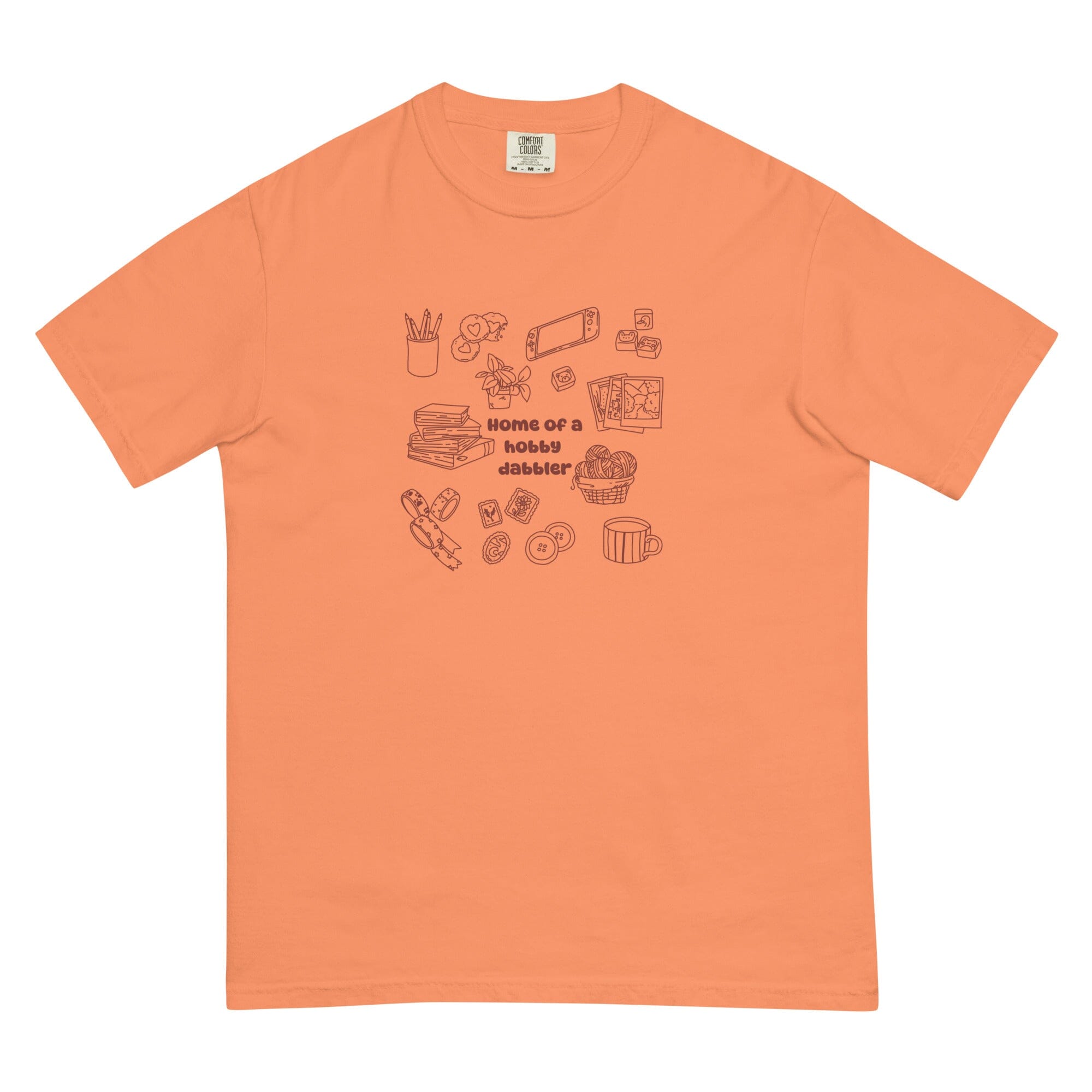 Hobby Dabbler | Relaxed T-shirt | Cozy Games & Hobbies Threads & Thistles Inventory Terracotta S