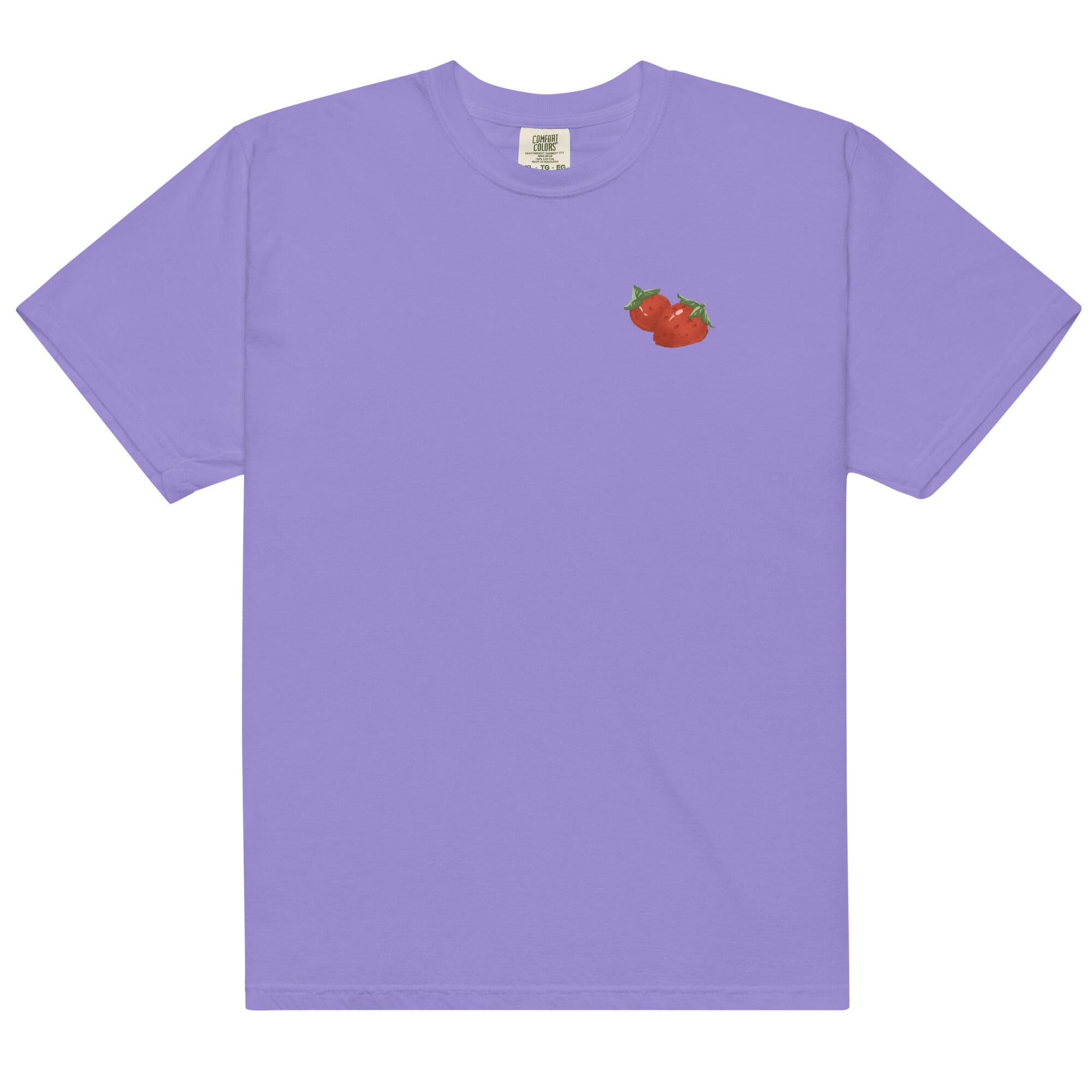 A Cozy Life Stamp | Unisex garment-dyed heavyweight t-shirt | Cozy Games & Hobbies Threads & Thistles Inventory Violet S