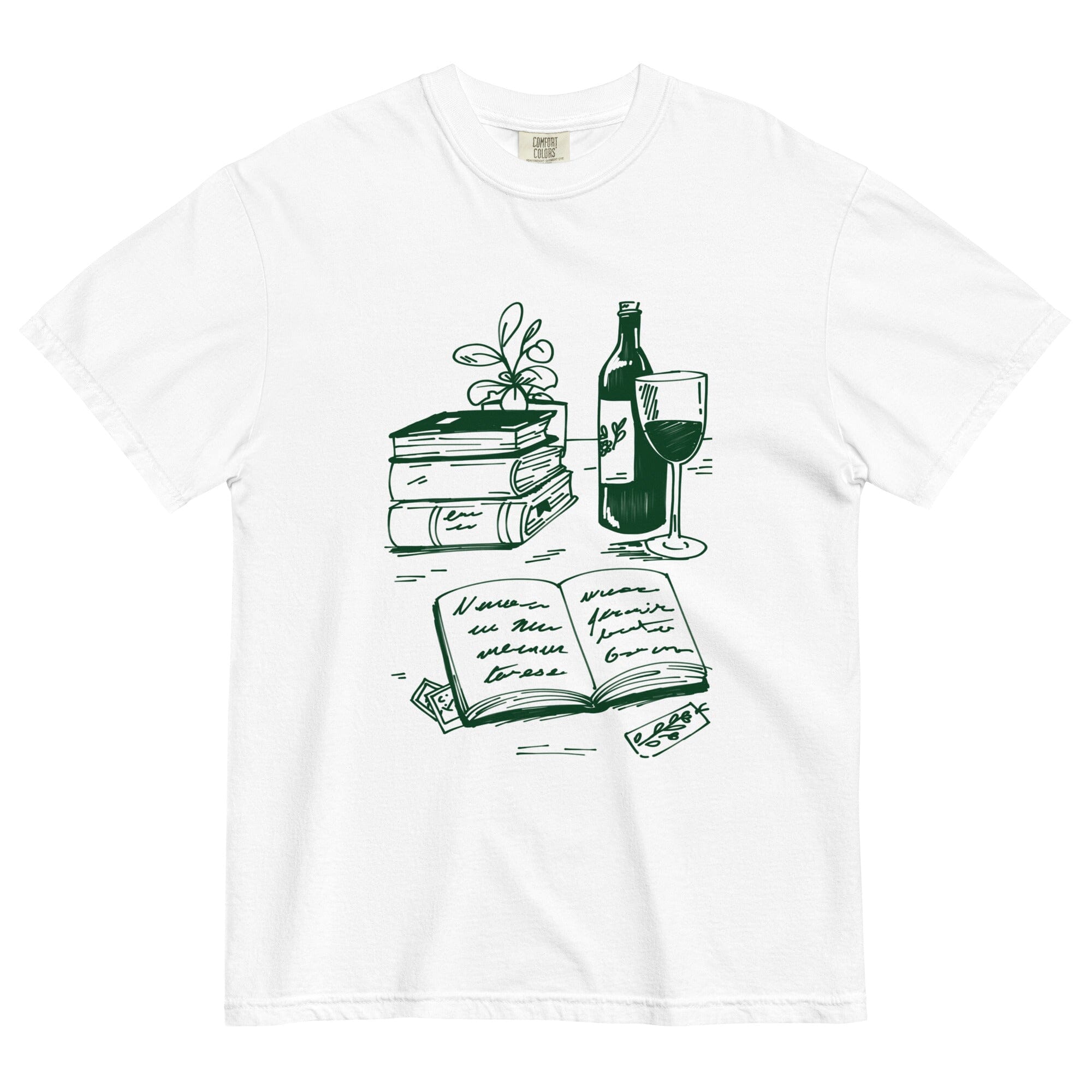 Cozy Hobby Vignette | Relaxed T-shirt | Cozy Games & Hobbies Threads & Thistles Inventory