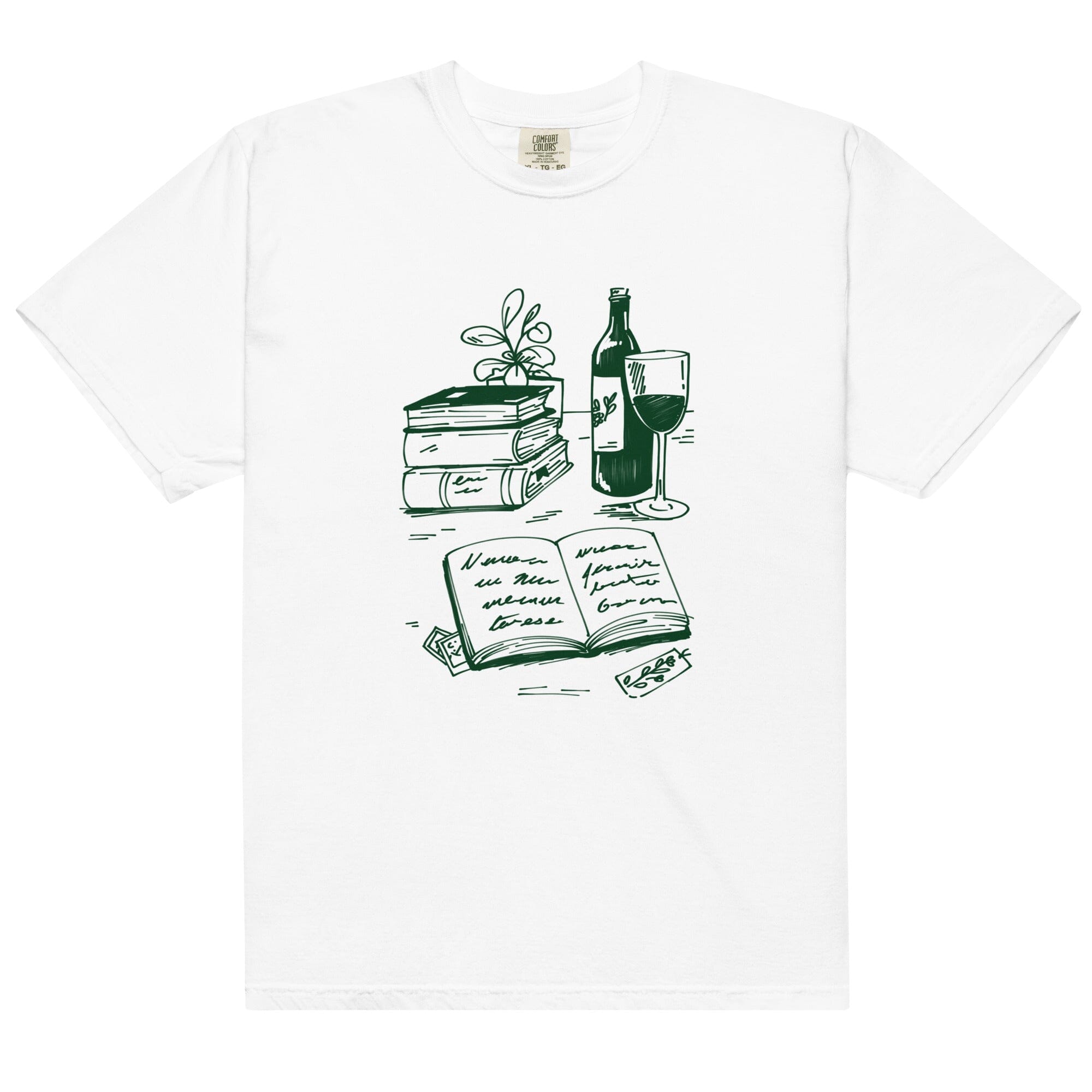 Cozy Hobby Vignette | Relaxed T-shirt | Cozy Games & Hobbies Threads & Thistles Inventory