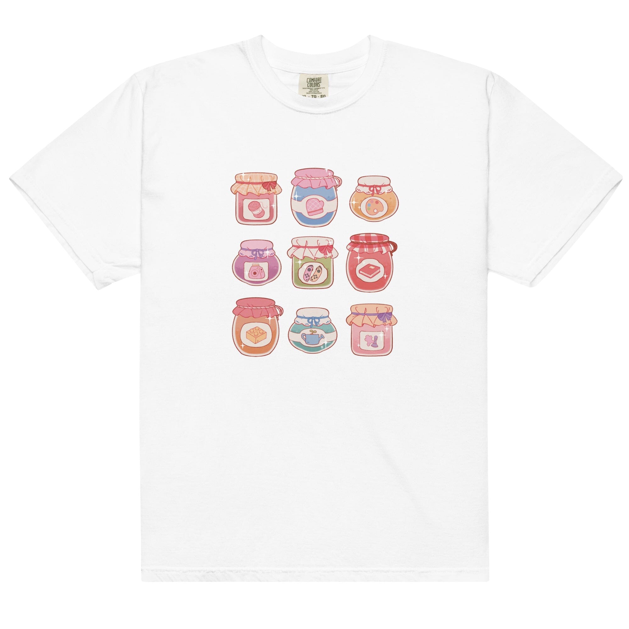 Cozy Hobby Jams | Unisex garment-dyed heavyweight t-shirt | Cozy Games & Hobbies Threads & Thistles Inventory