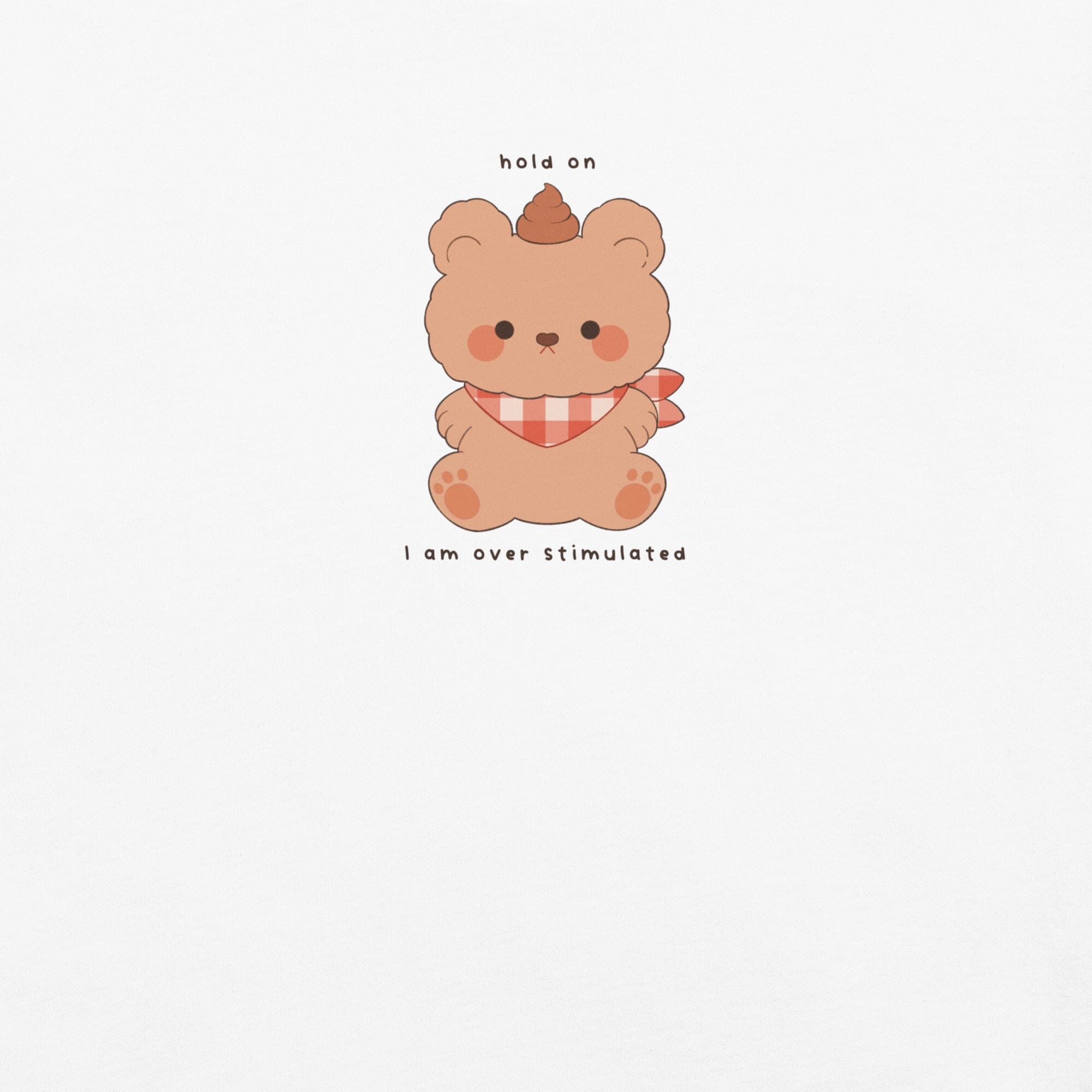 I am Overstimulated | Unisex garment-dyed heavyweight t-shirt | Cozy Games & Hobbies Threads & Thistles Inventory