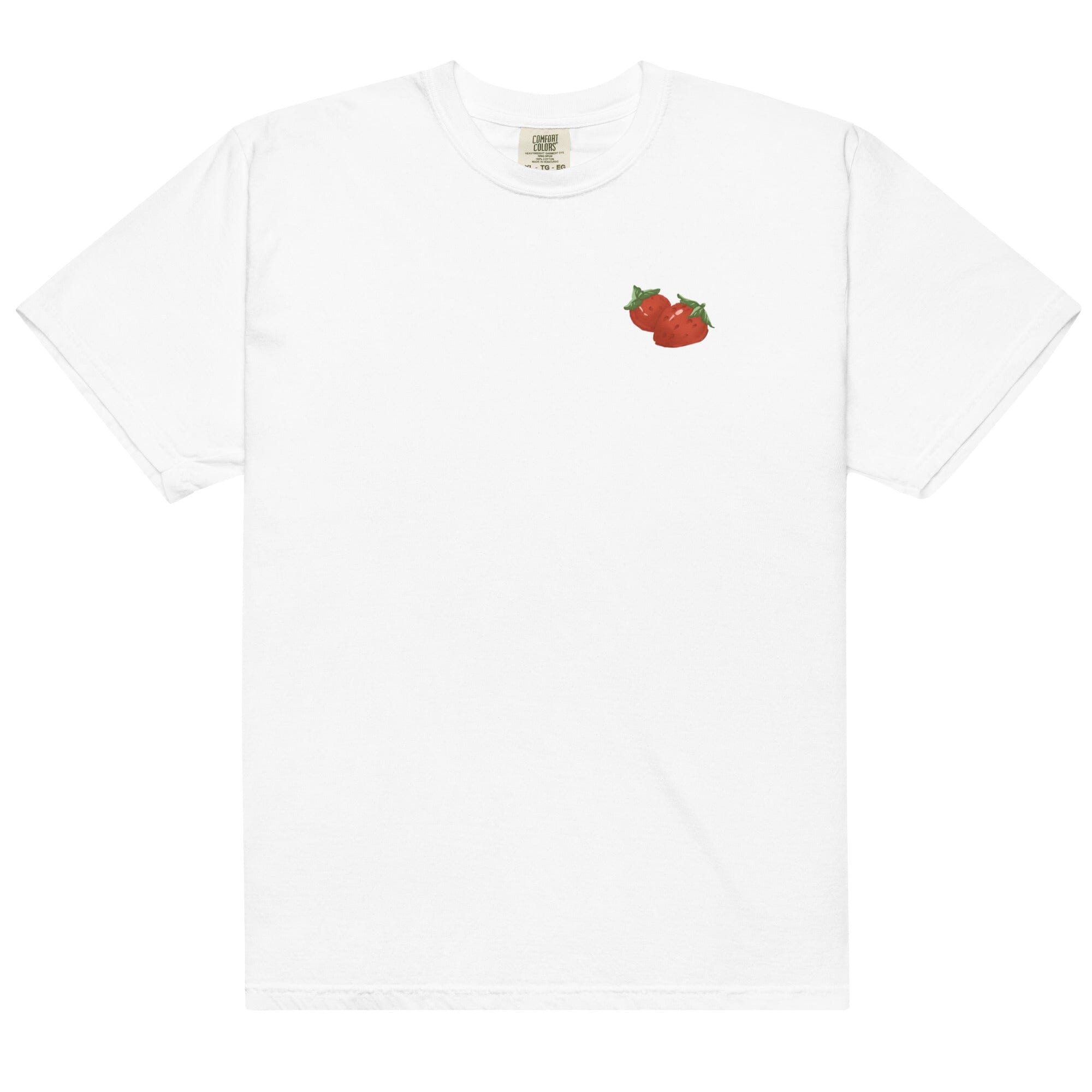 A Cozy Life Stamp | Unisex garment-dyed heavyweight t-shirt | Cozy Games & Hobbies Threads & Thistles Inventory White S