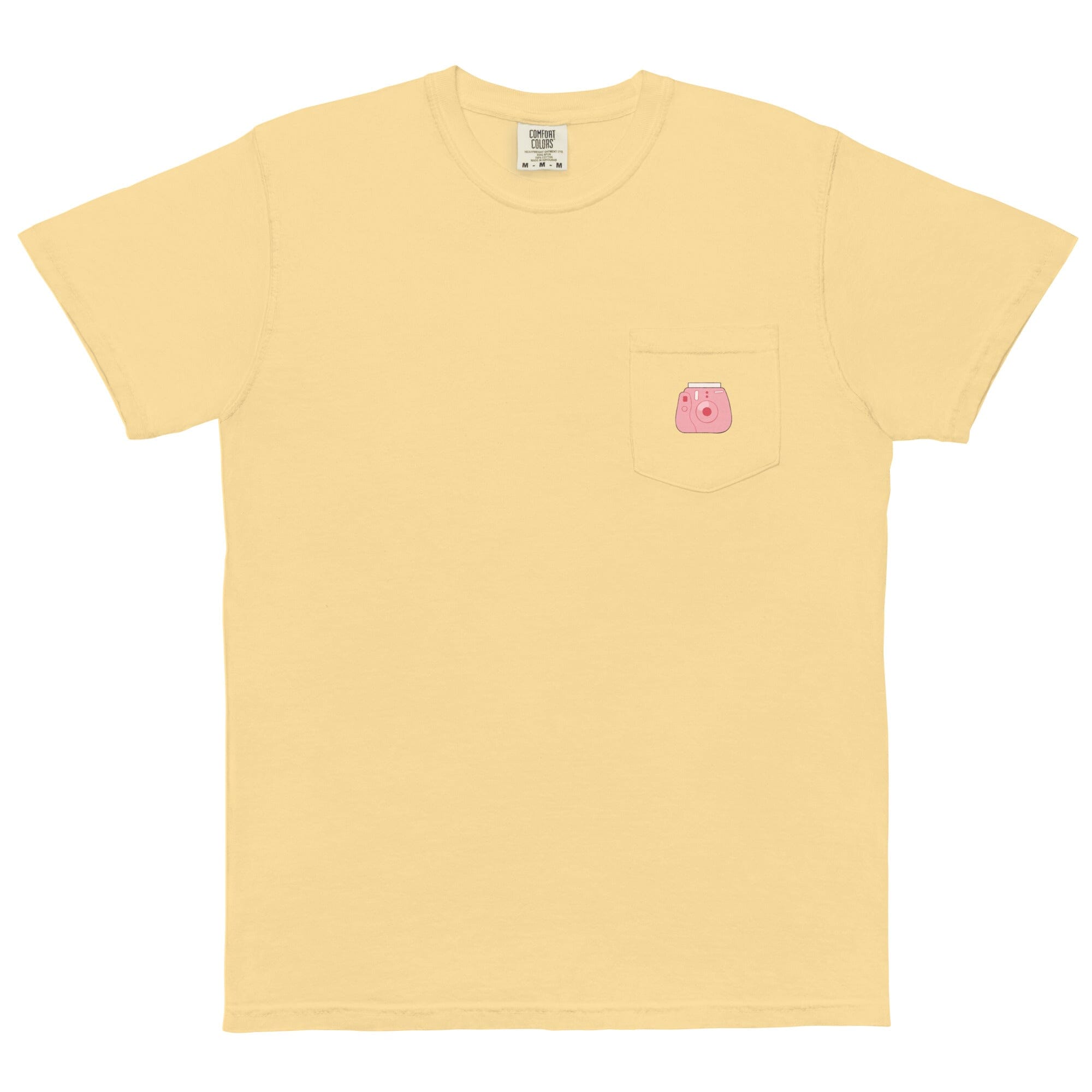 Photography Hobby | Unisex garment-dyed pocket t-shirt | Cozy games & Hobbies Threads & Thistles Inventory Butter S