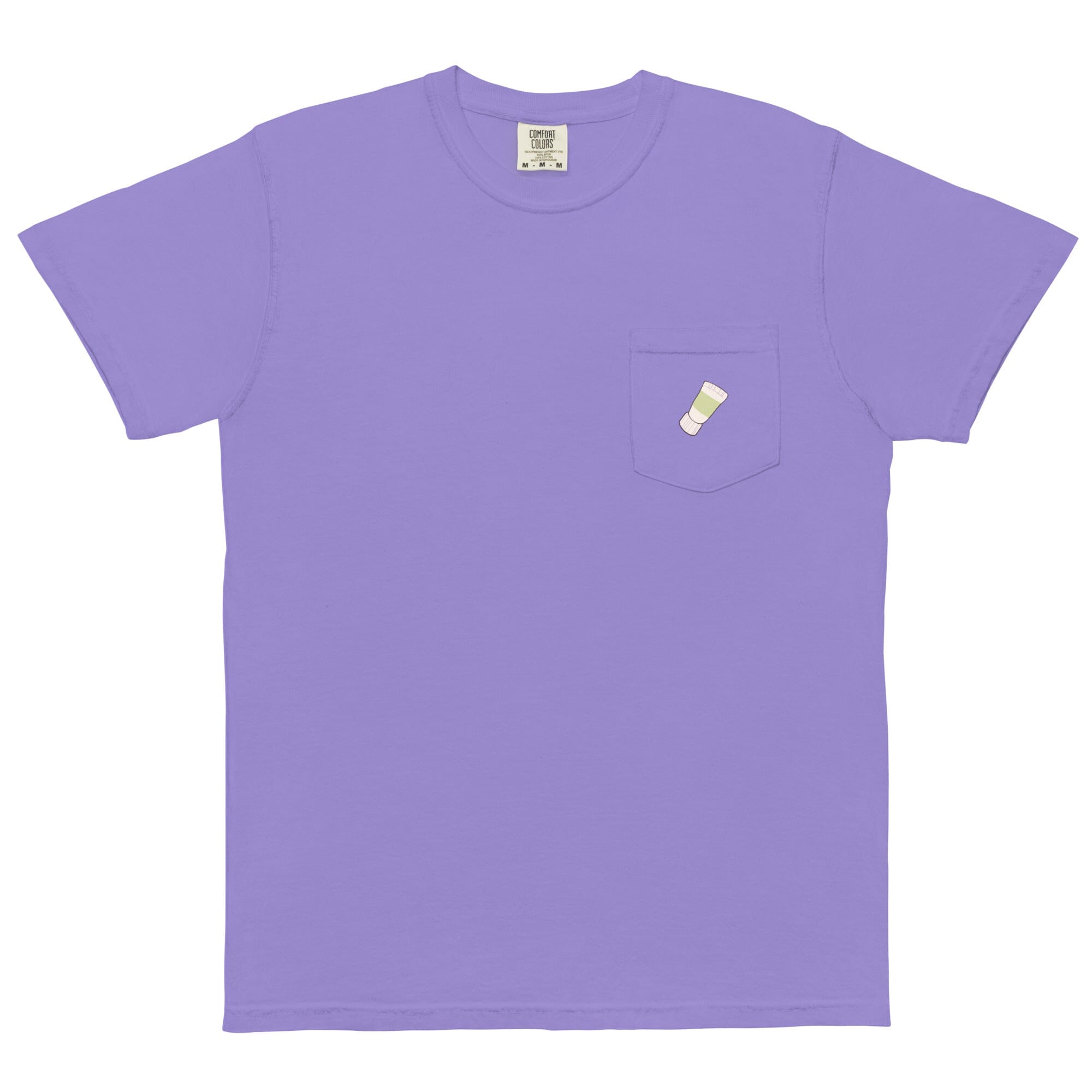 Painting Hobby | Unisex garment-dyed pocket t-shirt | Cozy Games & Hobbies Threads & Thistles Inventory Violet S