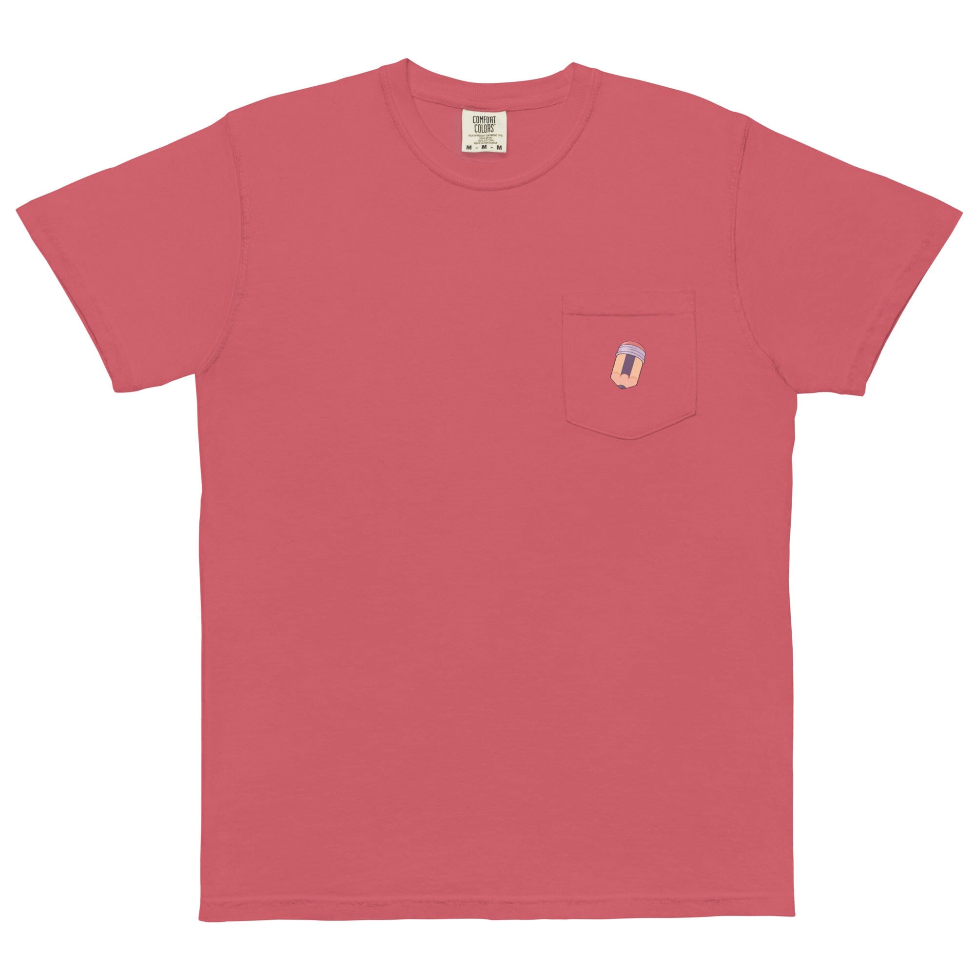Writing Hobby | Unisex garment-dyed pocket t-shirt | Cozy Games & Hobbies Threads & Thistles Inventory Watermelon S