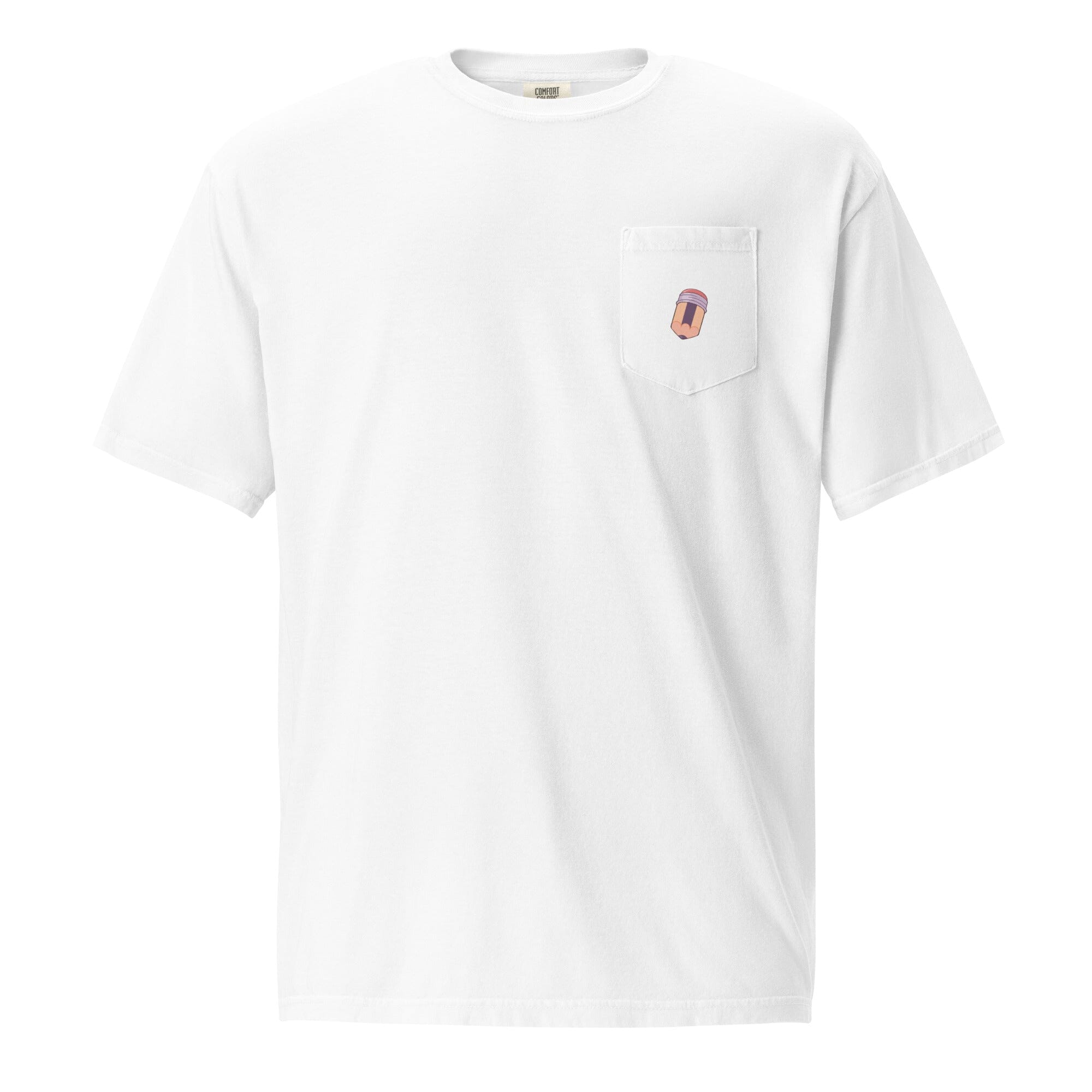 Writing Hobby | Unisex garment-dyed pocket t-shirt | Cozy Games & Hobbies Threads & Thistles Inventory