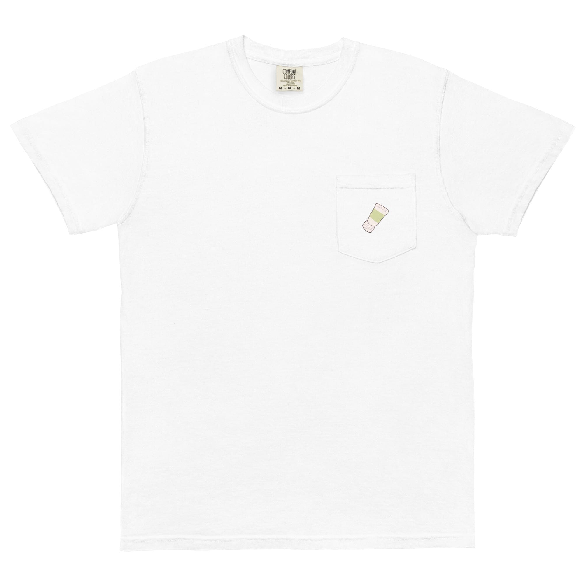 Painting Hobby | Unisex garment-dyed pocket t-shirt | Cozy Games & Hobbies Threads & Thistles Inventory White S
