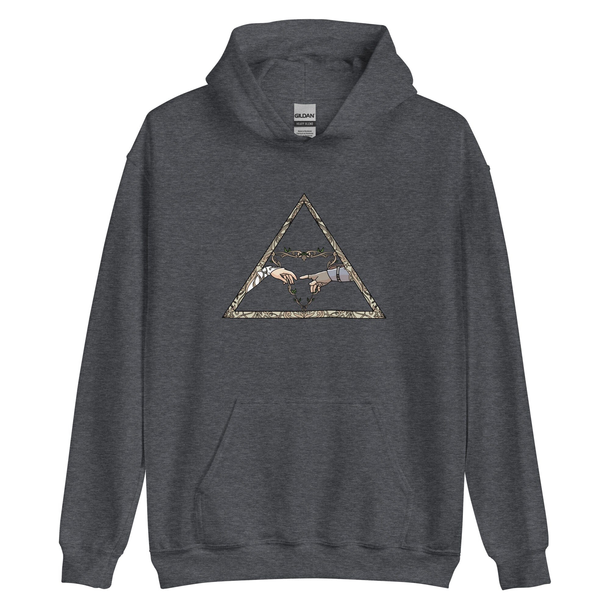 The Creation | Unisex Hoodie | The Legend of Zelda Hoodies Threads and Thistles Inventory Dark Heather S