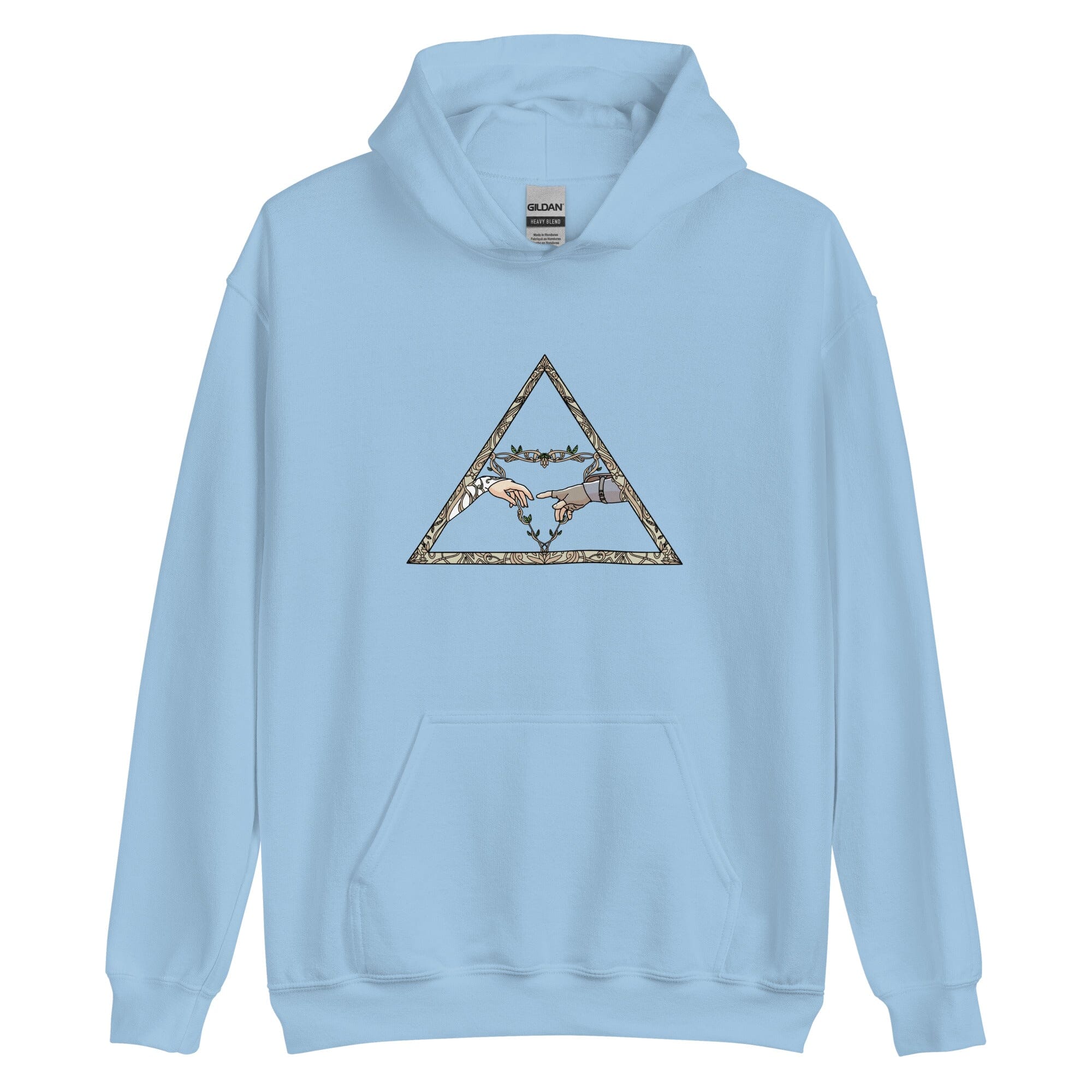 The Creation | Unisex Hoodie | The Legend of Zelda Hoodies Threads and Thistles Inventory Light Blue S