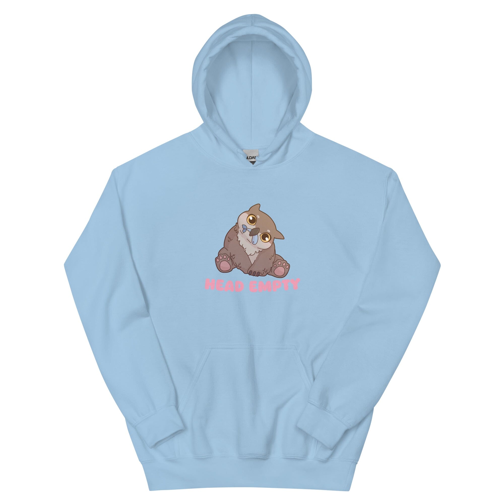 Head Empty | Unisex Hoodie | Baldur's Gate Threads & Thistles Inventory Light Blue S