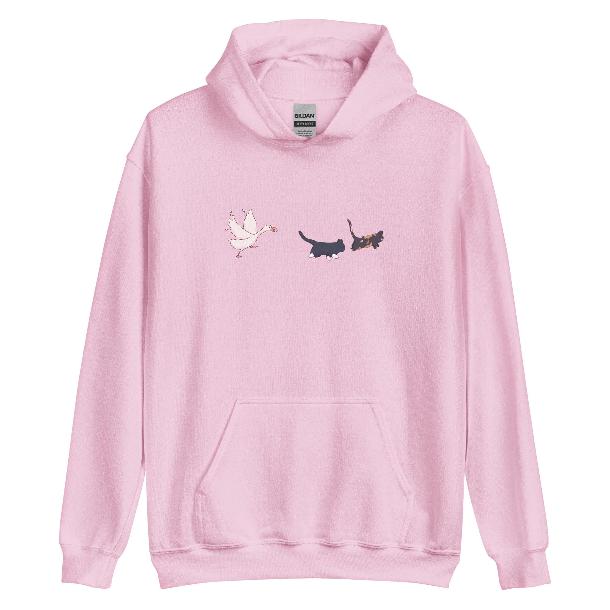 Goose Chase | Unisex Hoodie | TTI Stream Threads & Thistles Inventory Light Pink S