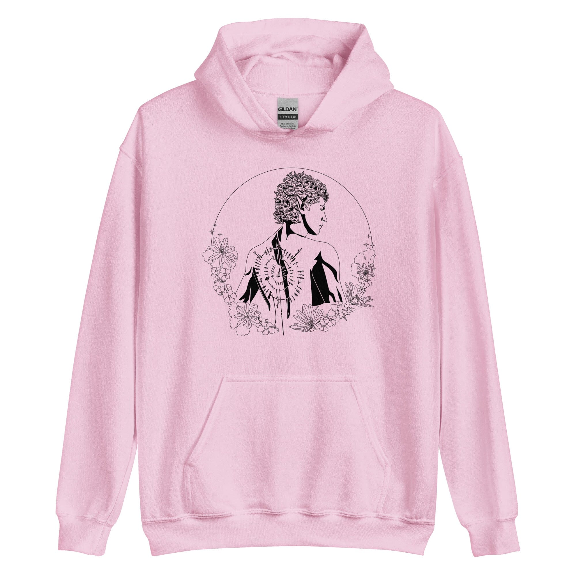 Astarion | Unisex Hoodie | Baldur's Gate Threads & Thistles Inventory Light Pink S