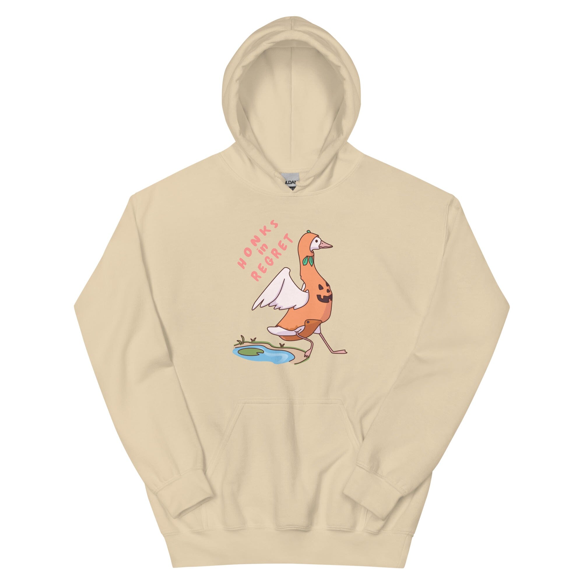 Honks in Regret | Unisex Hoodie | TTI Stream Threads & Thistles Inventory Sand S