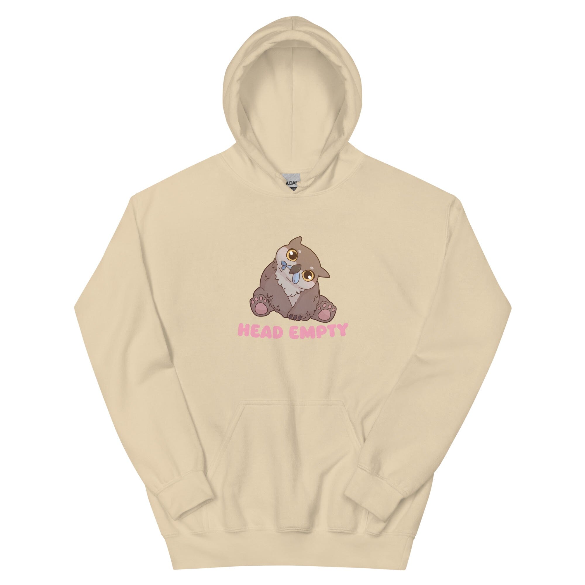 Head Empty | Unisex Hoodie | Baldur's Gate Threads & Thistles Inventory Sand S