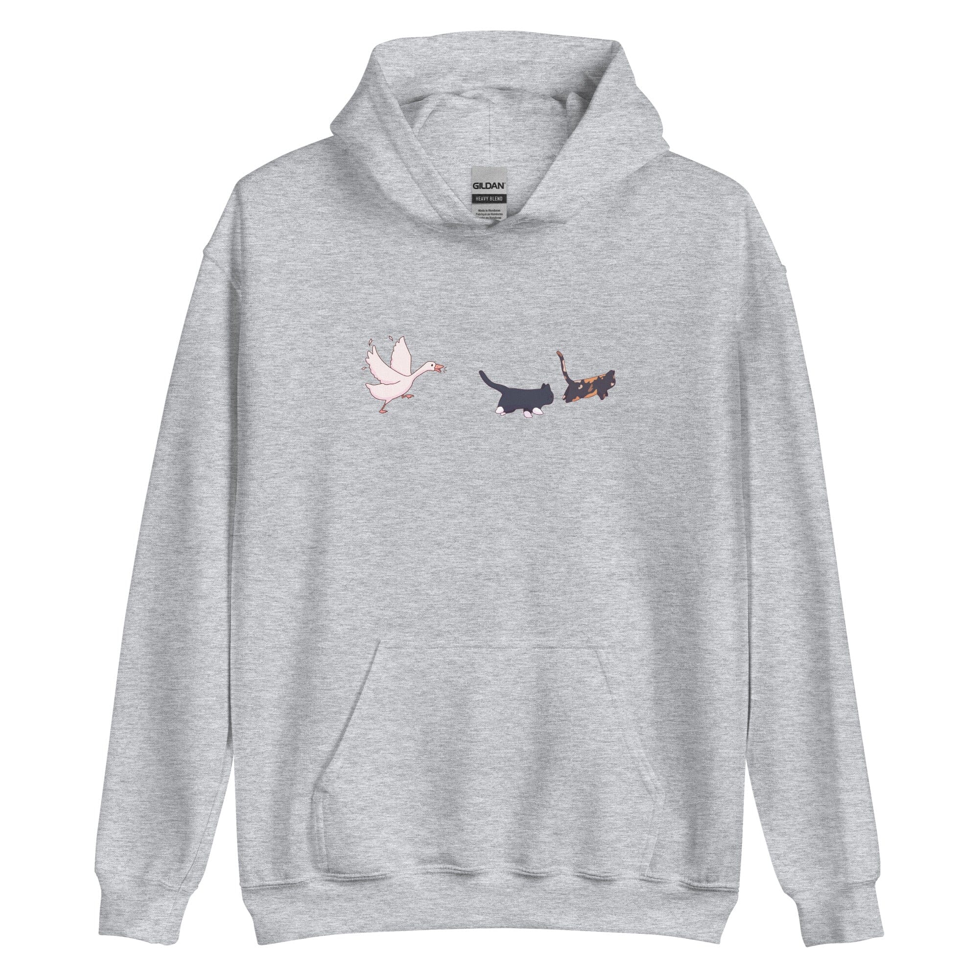 Goose Chase | Unisex Hoodie | TTI Stream Threads & Thistles Inventory Sport Grey S