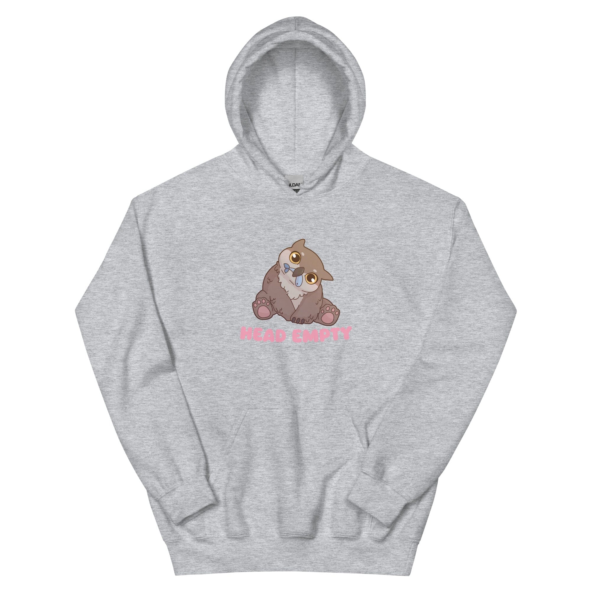 Head Empty | Unisex Hoodie | Baldur's Gate Threads & Thistles Inventory Sport Grey S