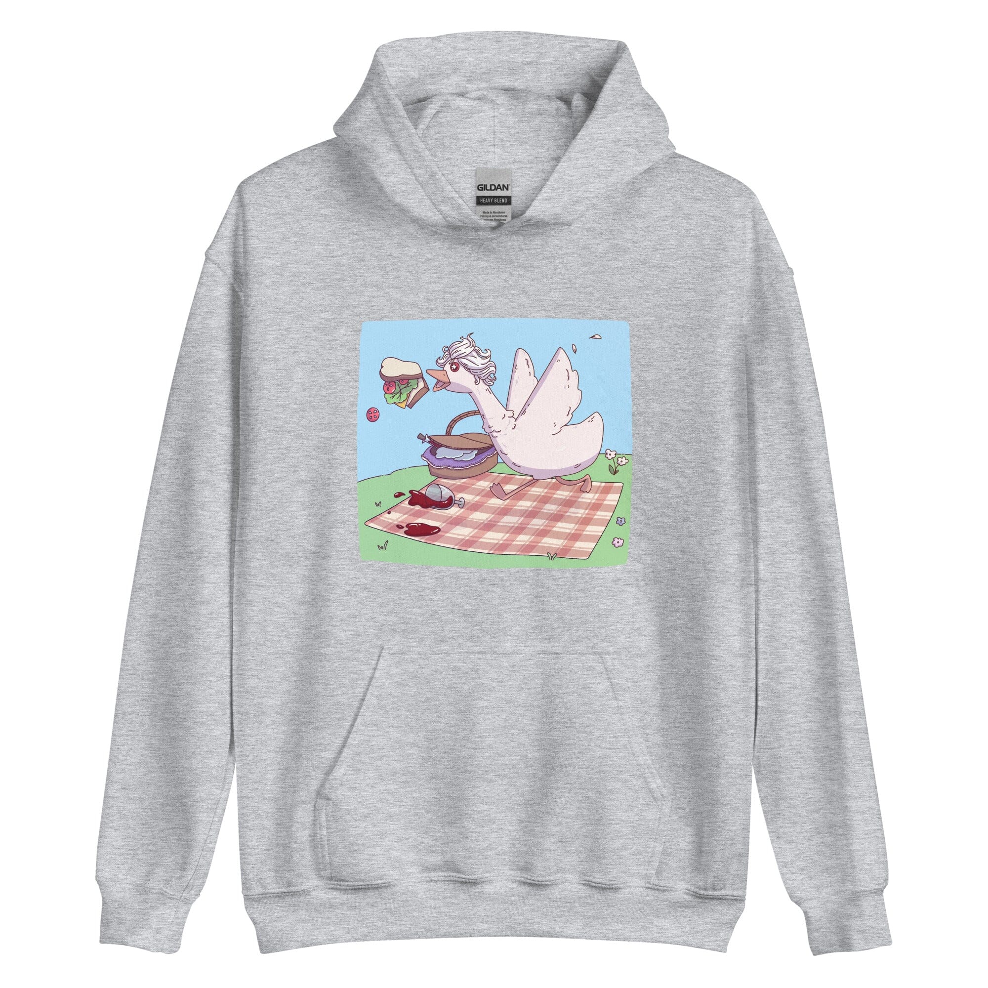 Goosestarion | Unisex Hoodie | Baldur's Gate Threads & Thistles Inventory Sport Grey S