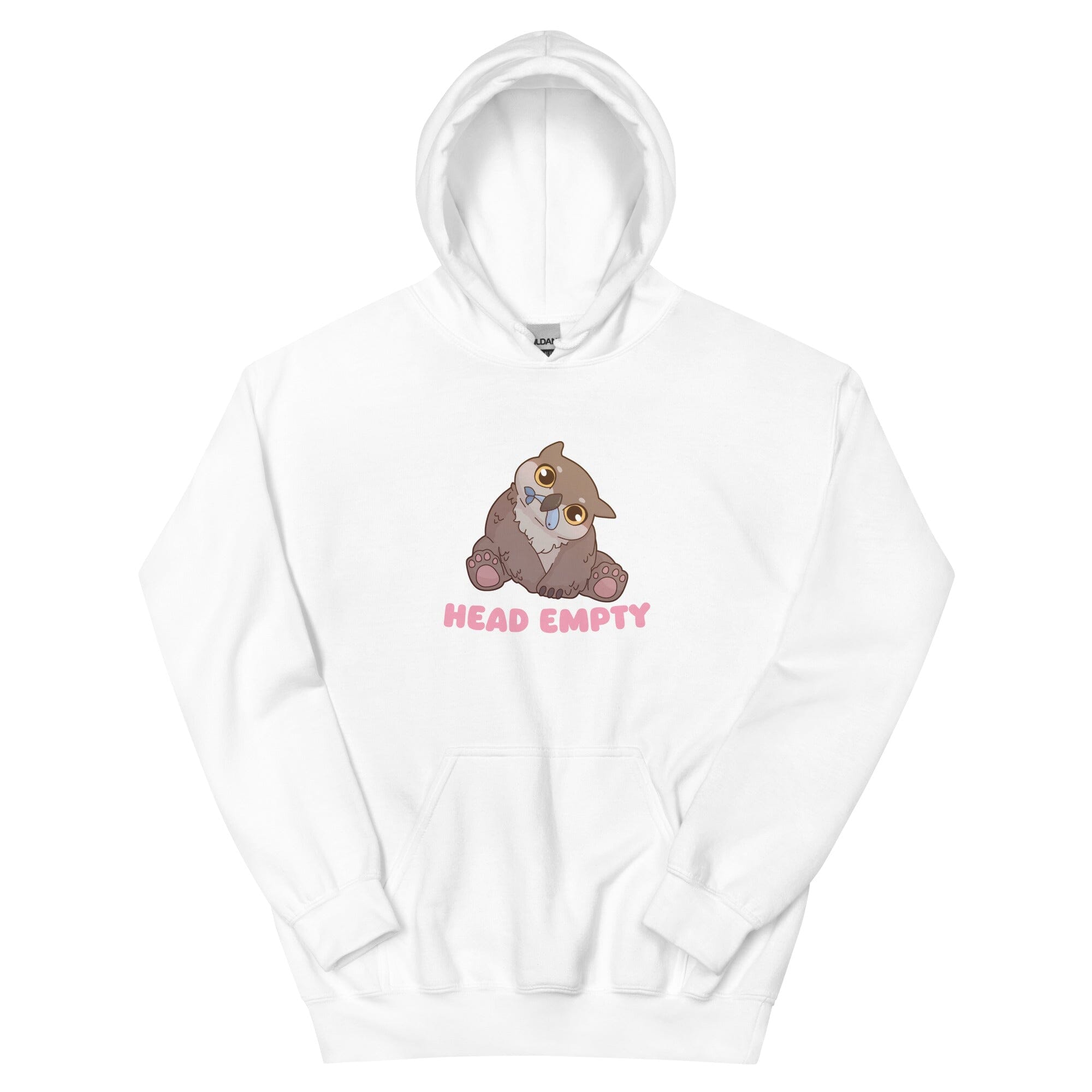 Head Empty | Unisex Hoodie | Baldur's Gate Threads & Thistles Inventory White S