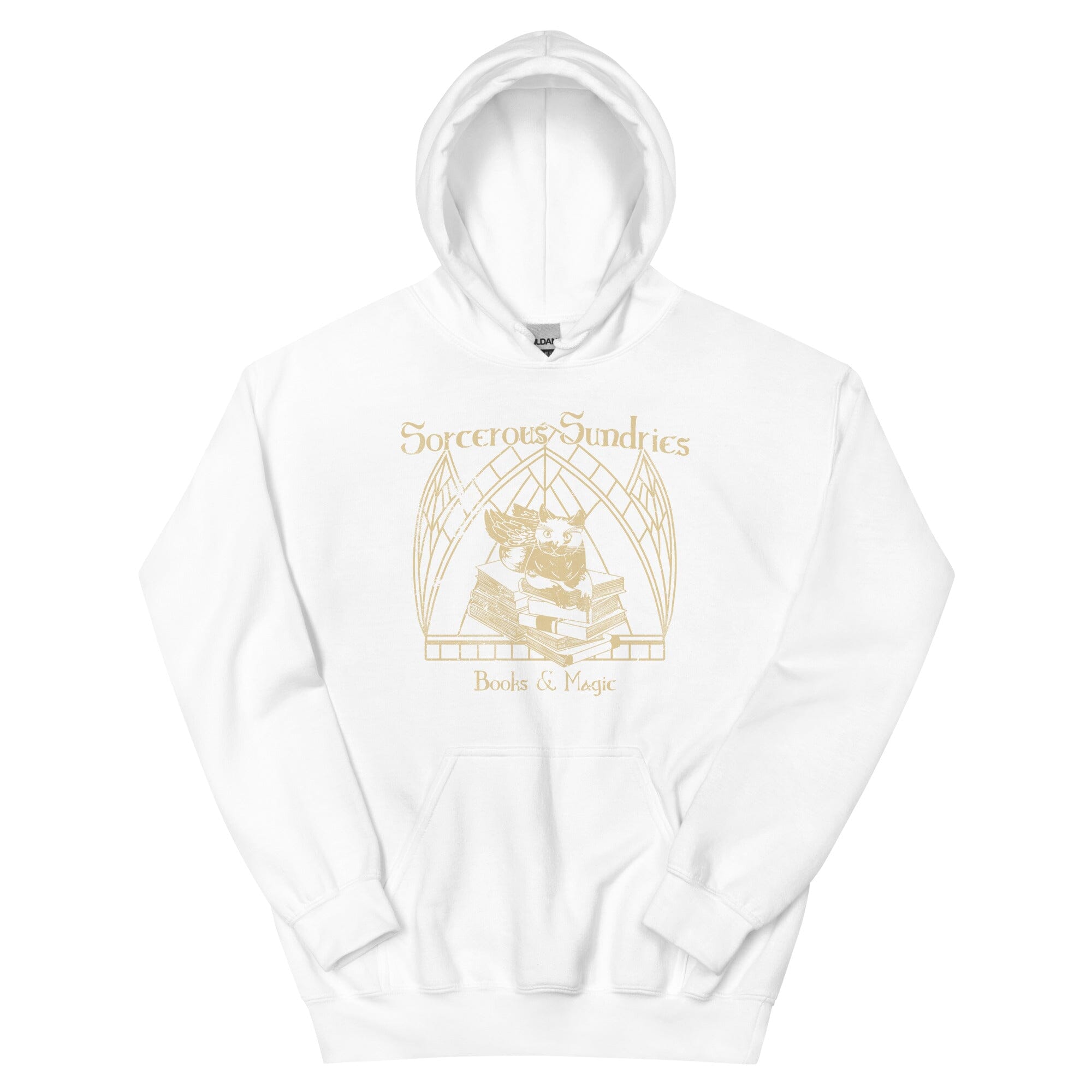 Sorcerous Sundries | Unisex Hoodie | Baldur's Gate Threads & Thistles Inventory White S