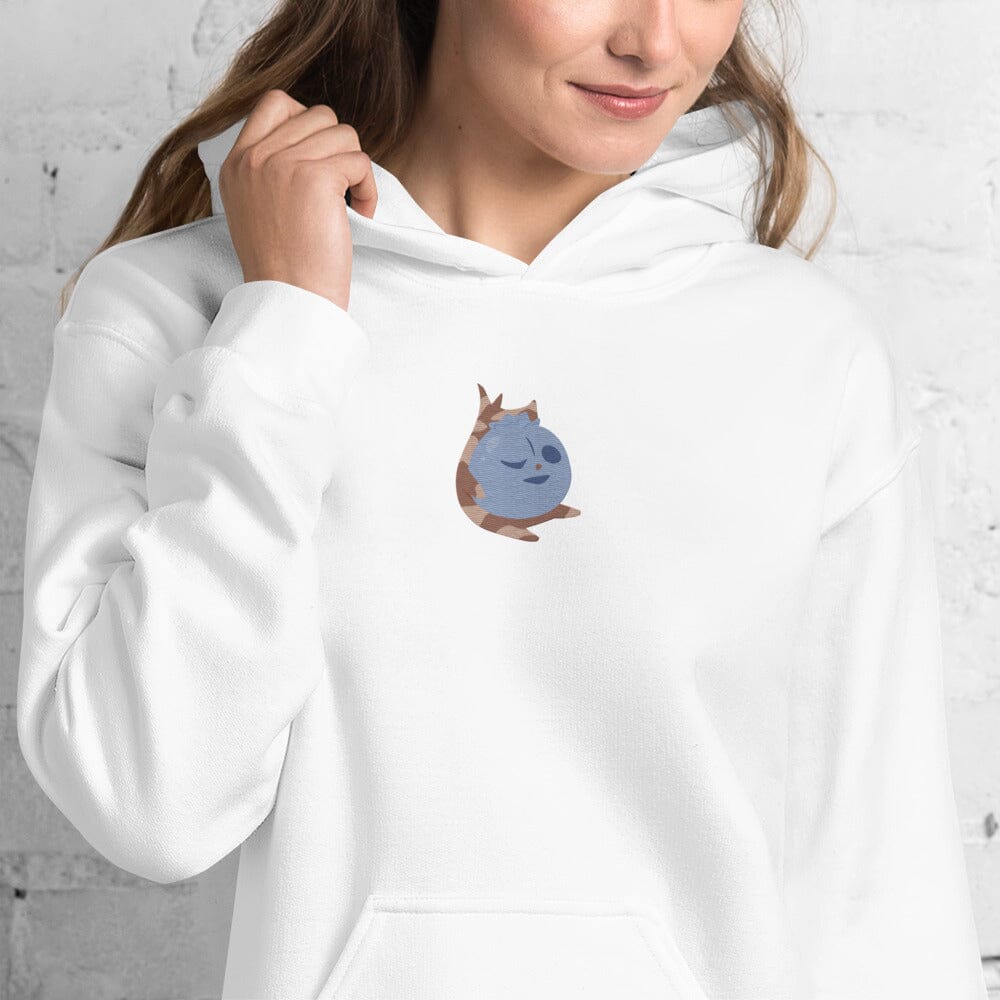 Blueberry Korok | Embroidered Unisex Hoodie | Titty Tea Zelda Threads & Thistles Inventory