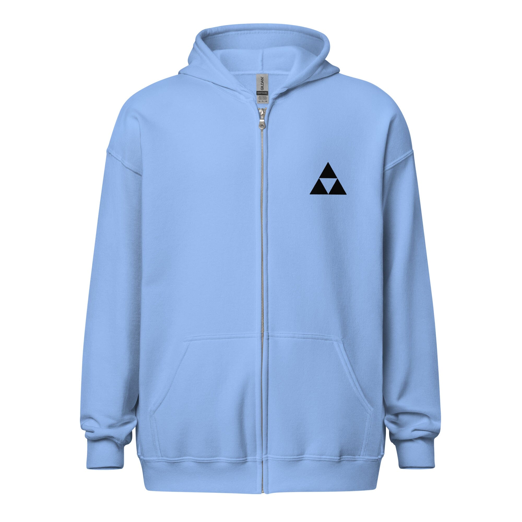 Hero of Time | Unisex heavy blend zip hoodie | The Legend of Zelda Threads & Thistles Inventory Carolina Blue S