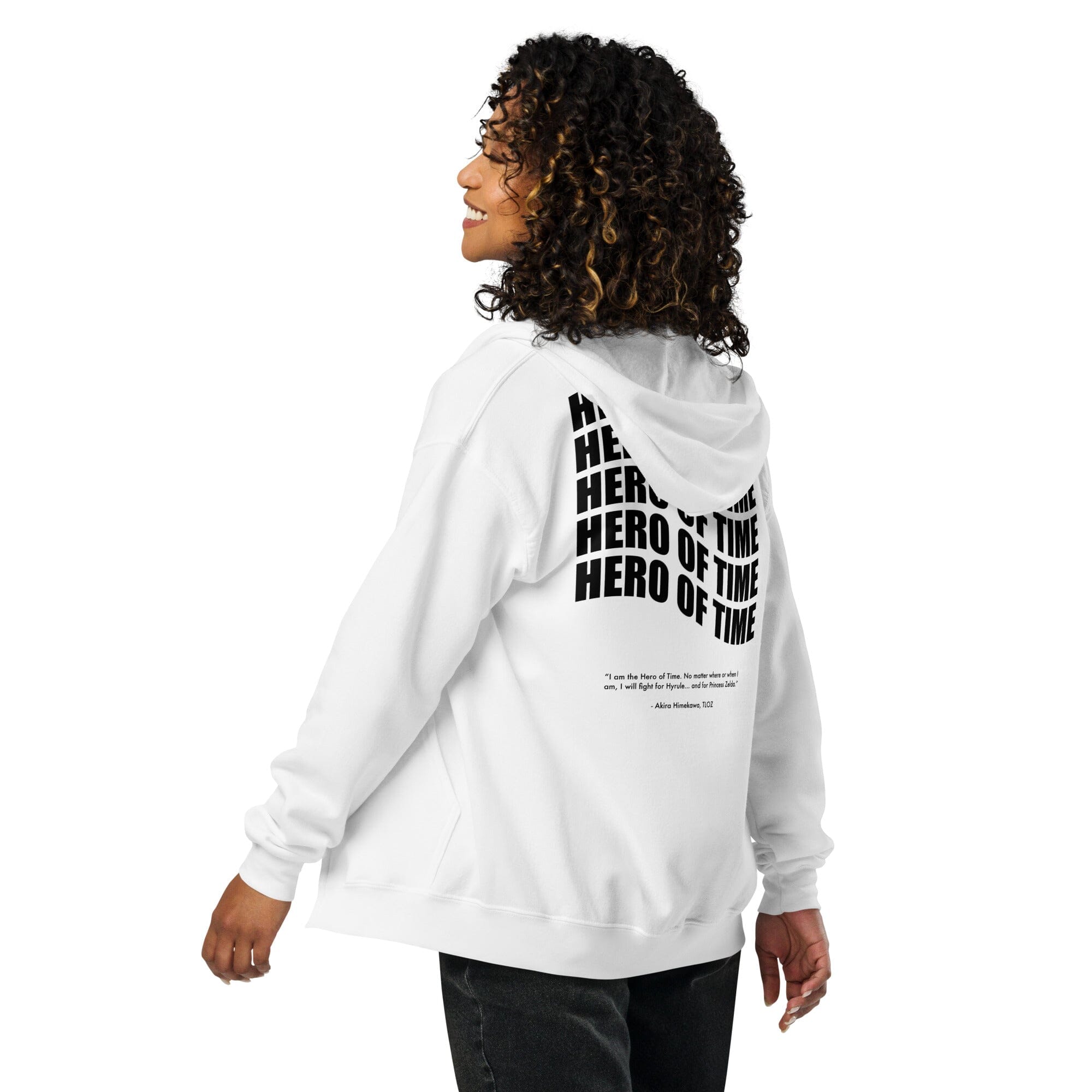 Hero of Time | Unisex heavy blend zip hoodie | The Legend of Zelda Threads & Thistles Inventory