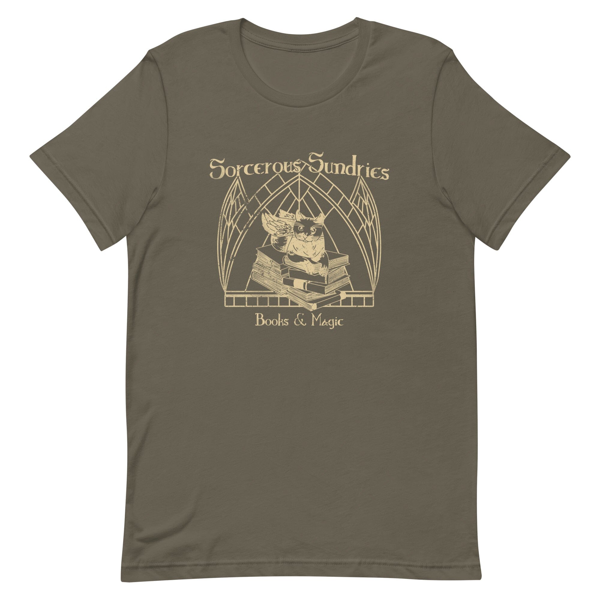 Sorcerous Sundries | Unisex t-shirt | Baldur's Gate Threads & Thistles Inventory Army S