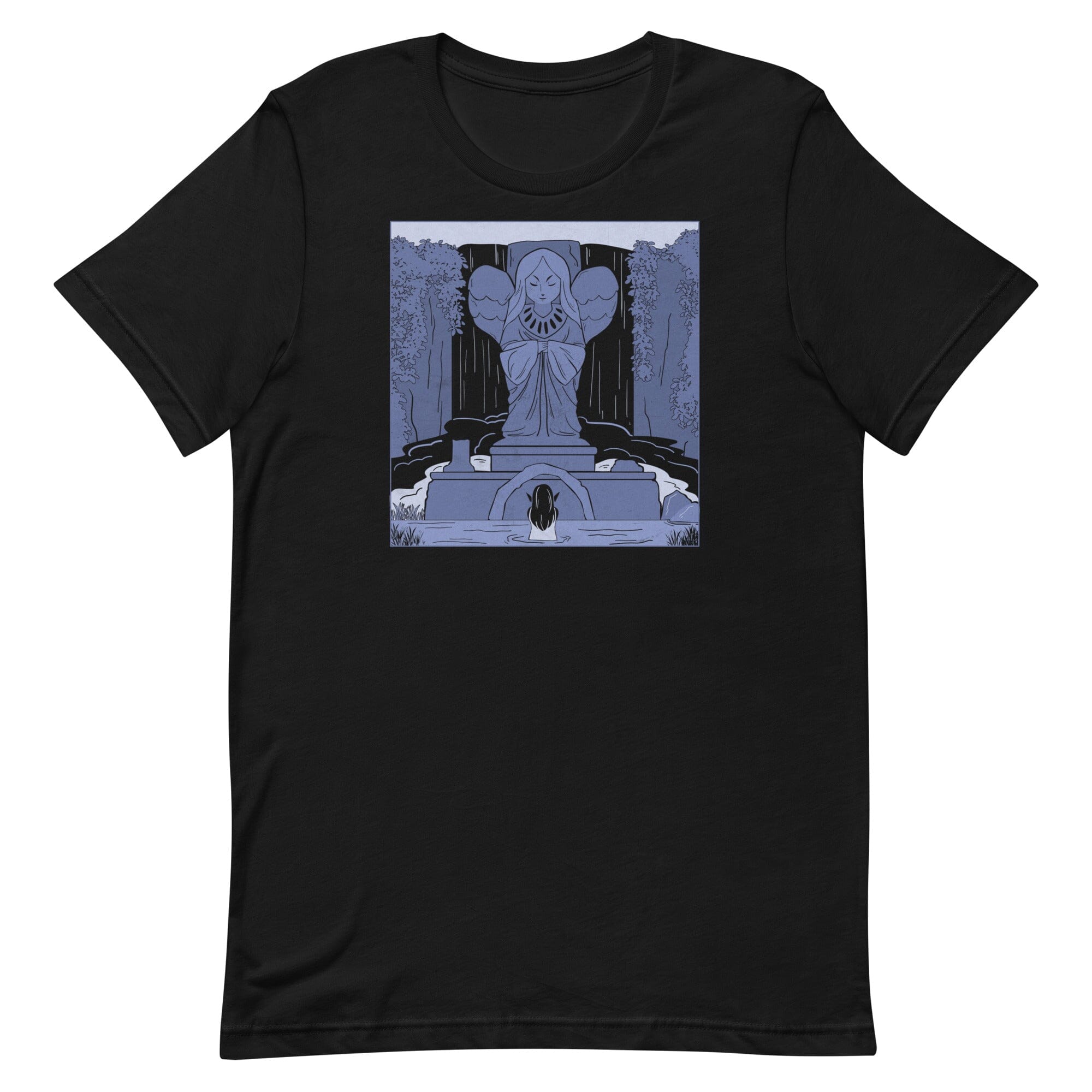 Goddess Statue | Unisex t-shirt | The Legend of Zelda Threads & Thistles Inventory Black XS