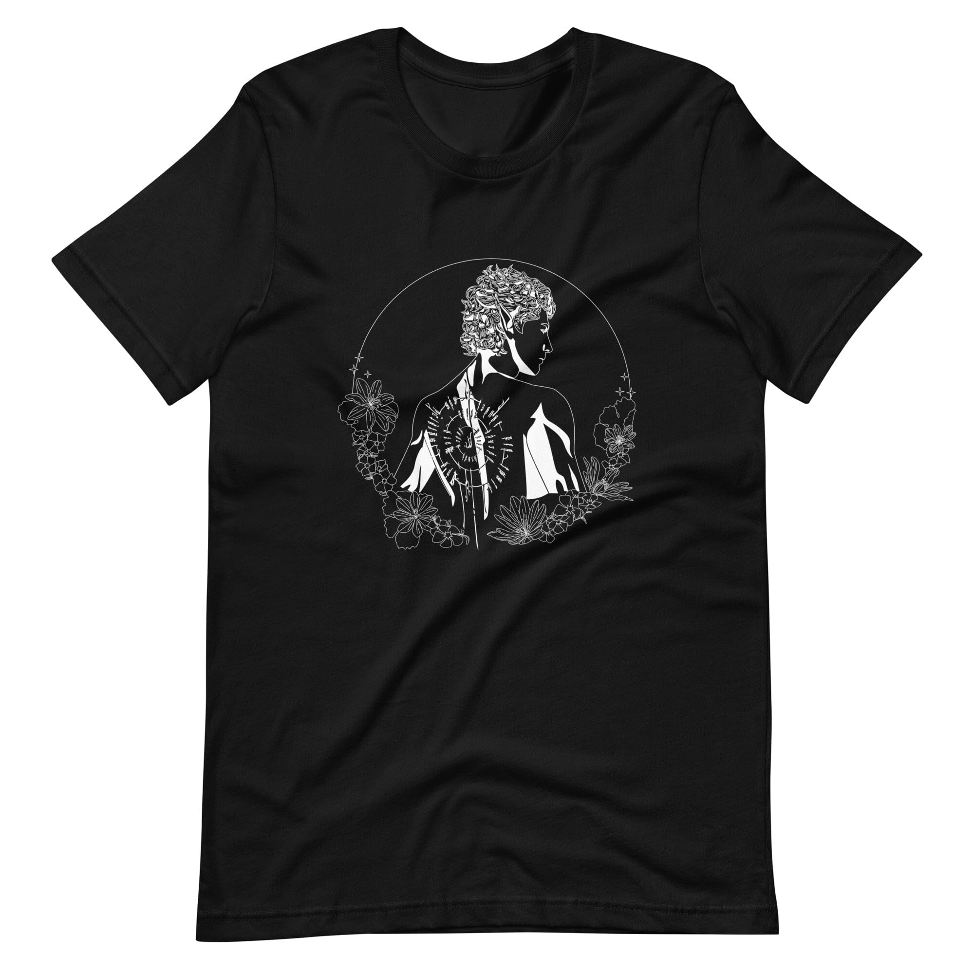 Astarion | Unisex t-shirt | Baldur's Gate Threads & Thistles Inventory Black XS