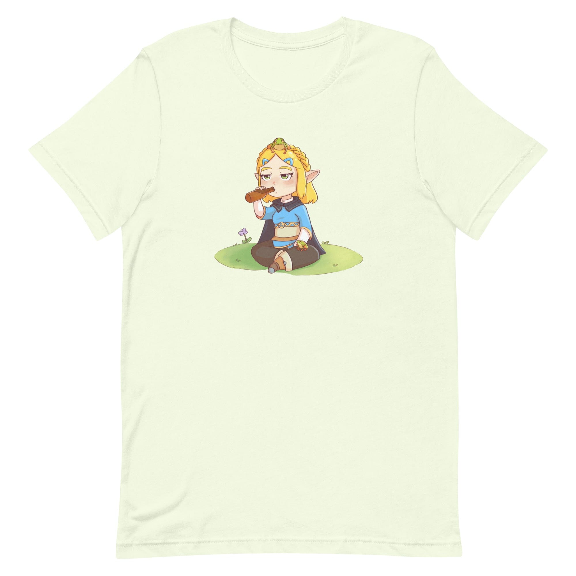 Zelda Frogs | Unisex t-shirt | Titty Tea Zelda Threads & Thistles Inventory Citron XS