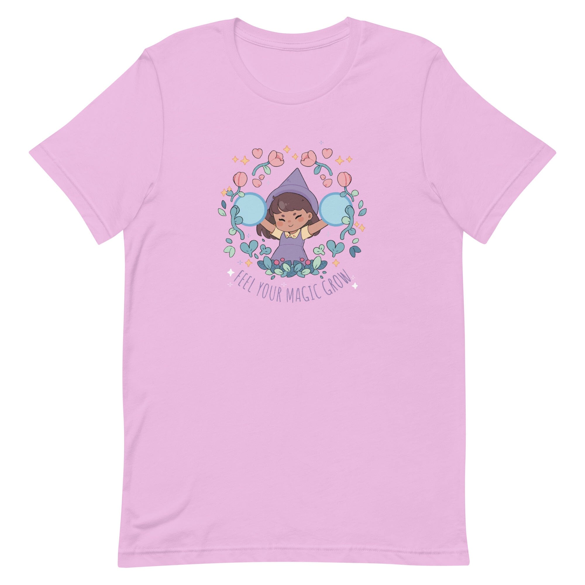 Feel your Magic Grow | Unisex t-shirt | Fields of Mistria Threads & Thistles Inventory Lilac S