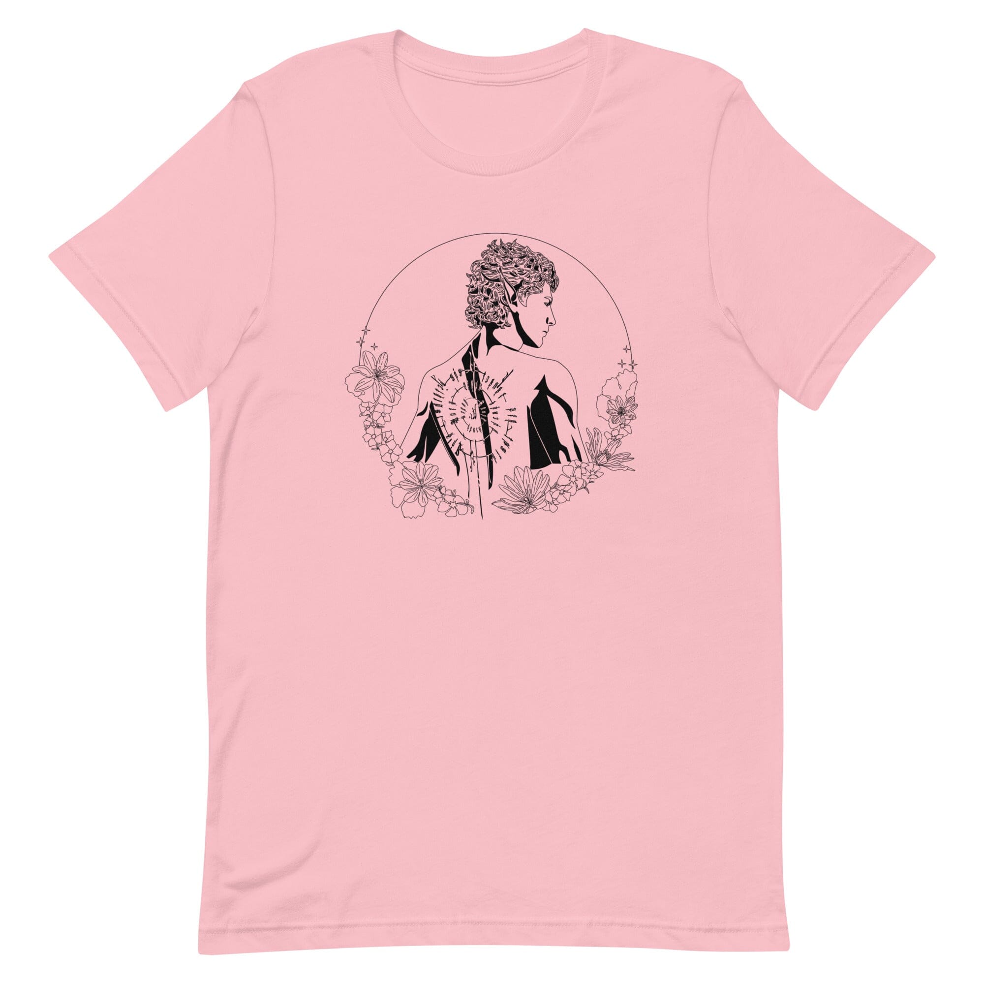 Astarion | Unisex t-shirt | Baldur's Gate Threads & Thistles Inventory Pink S