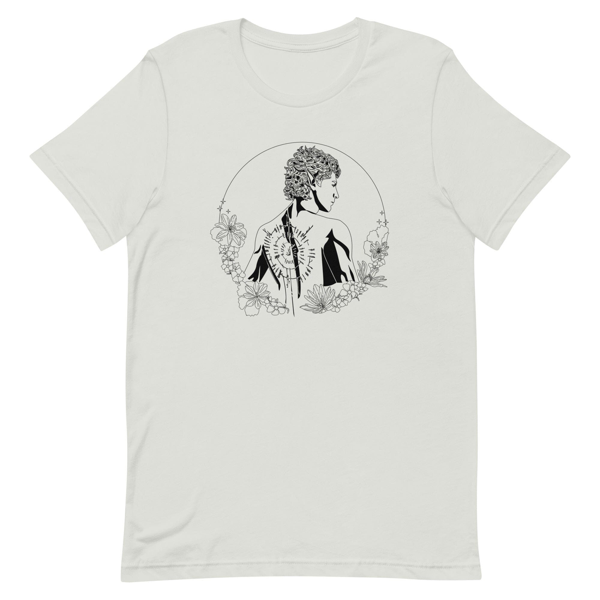 Astarion | Unisex t-shirt | Baldur's Gate Threads & Thistles Inventory Silver S