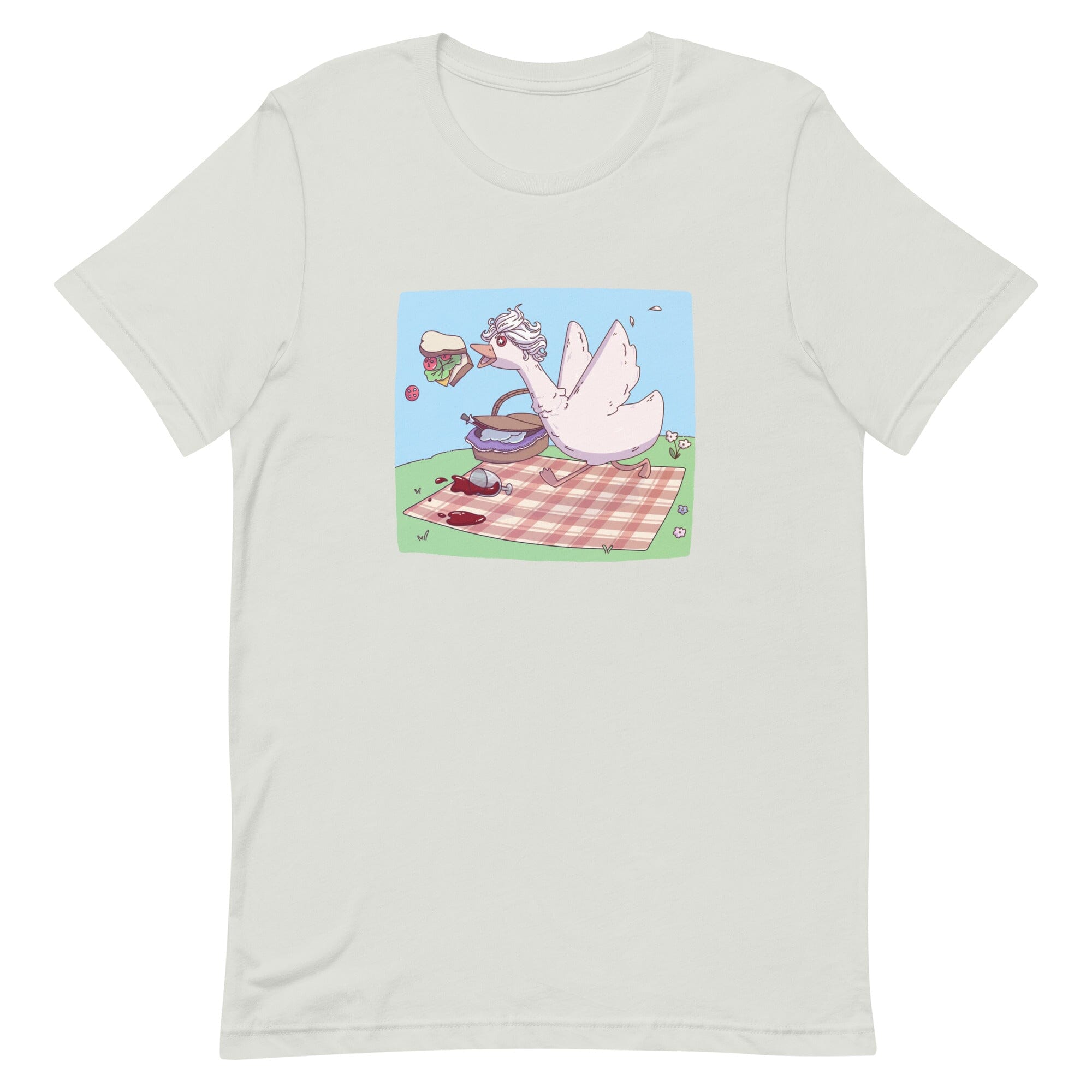 Goosestarion | Unisex t-shirt | Baldur's Gate Threads & Thistles Inventory Silver S