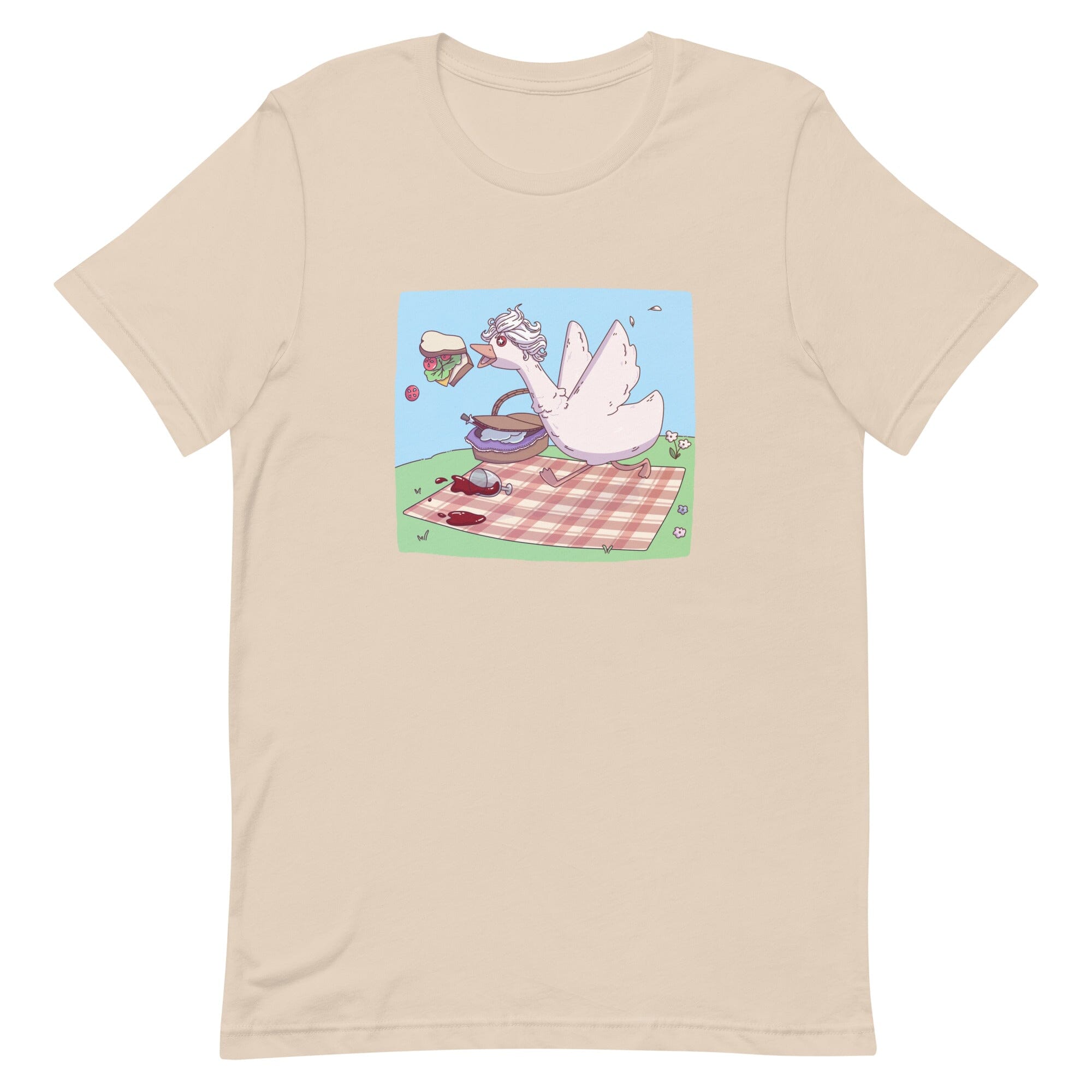 Goosestarion | Unisex t-shirt | Baldur's Gate Threads & Thistles Inventory Soft Cream S