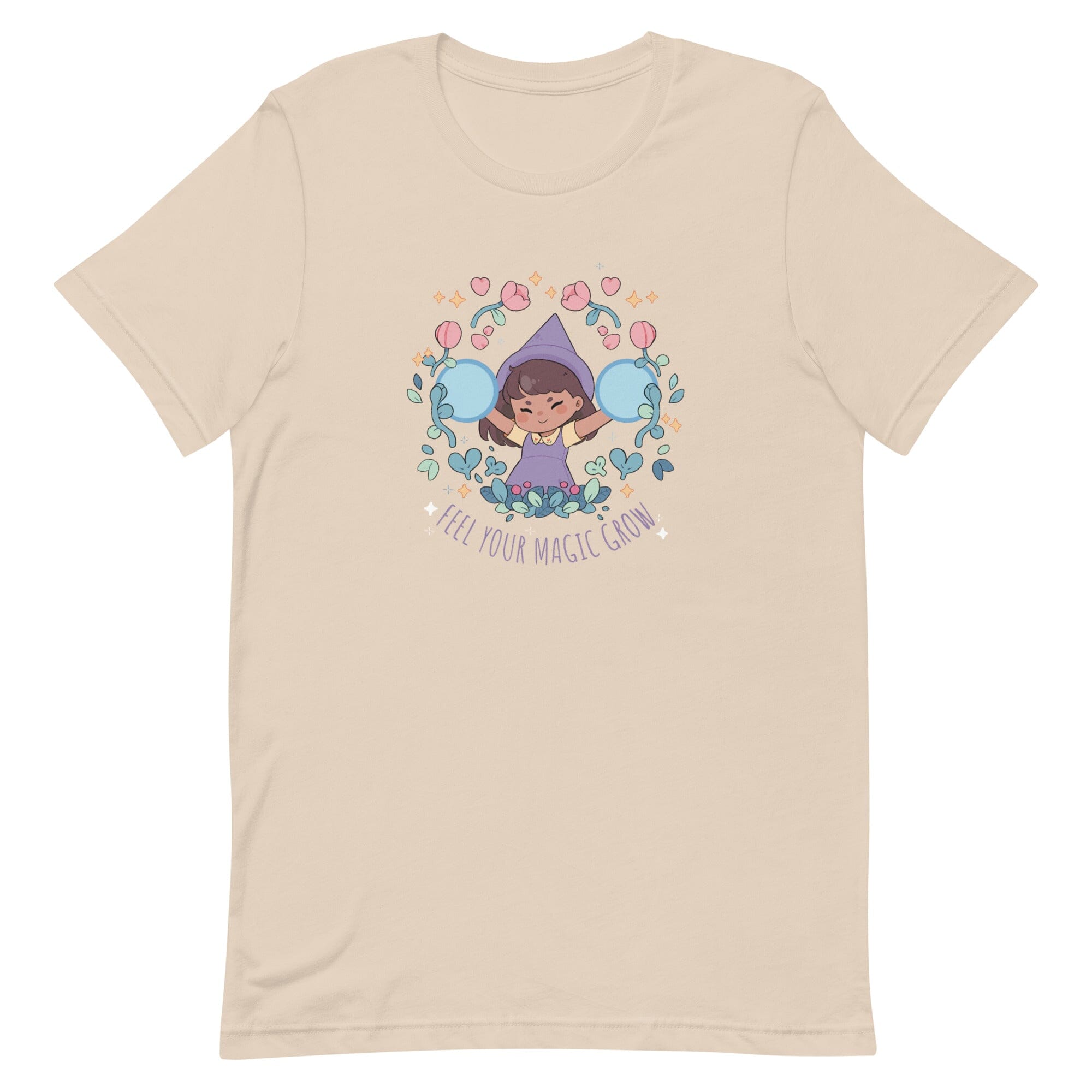 Feel your Magic Grow | Unisex t-shirt | Fields of Mistria Threads & Thistles Inventory Soft Cream XS
