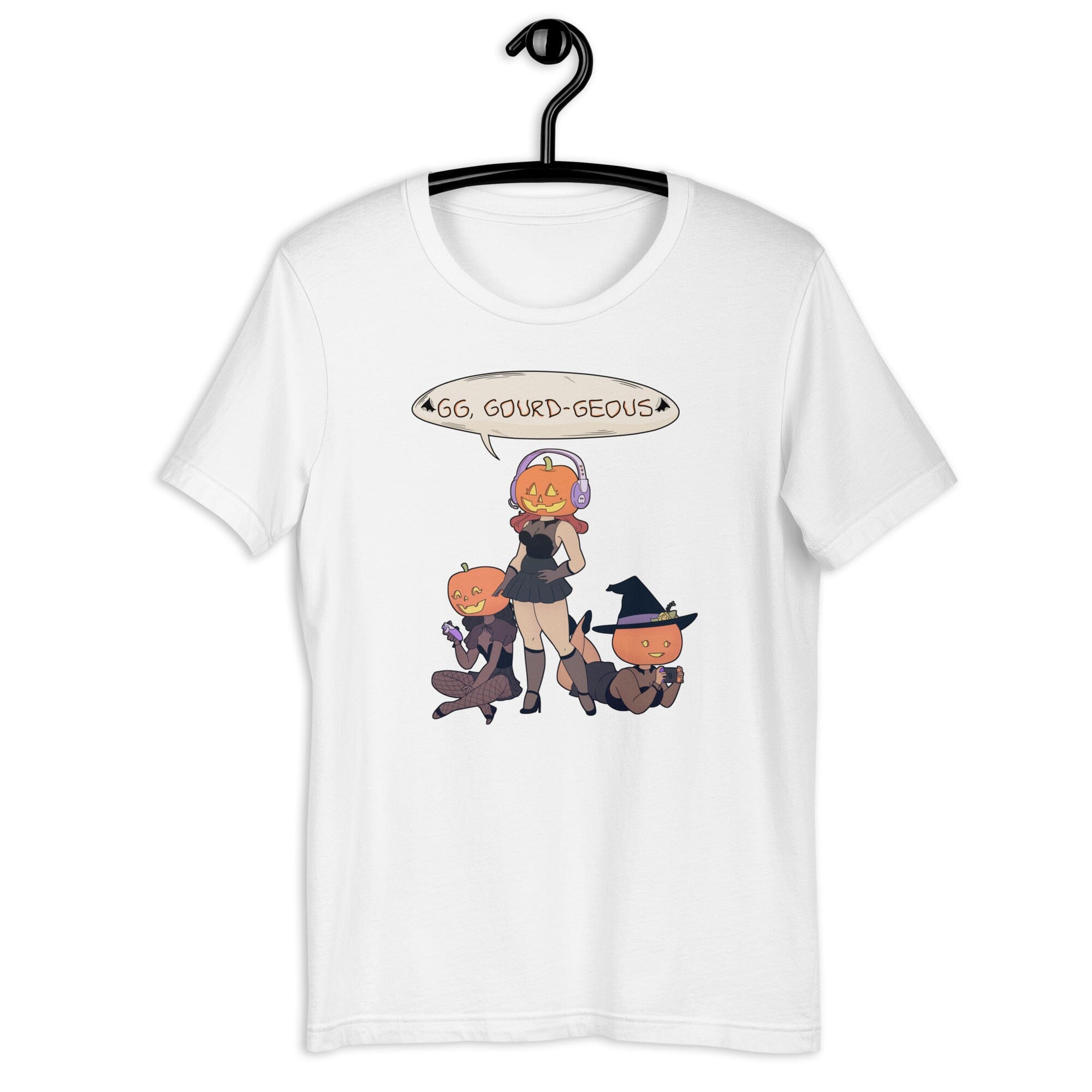 GG, Gourd-geous | Unisex t-shirt | Fall Halloween Threads & Thistles Inventory