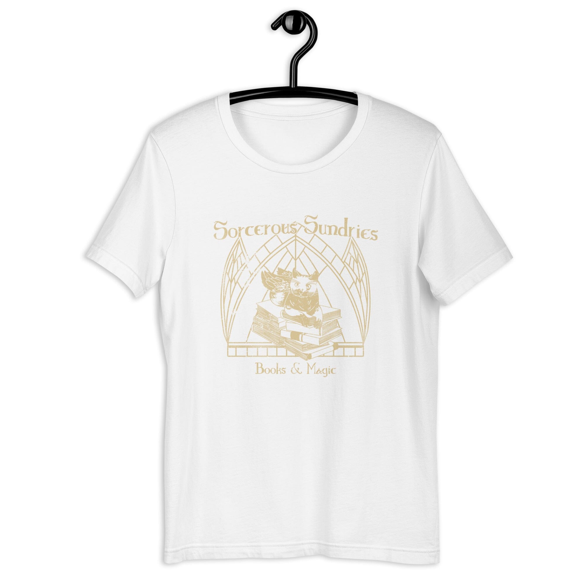Sorcerous Sundries | Unisex t-shirt | Baldur's Gate Threads & Thistles Inventory