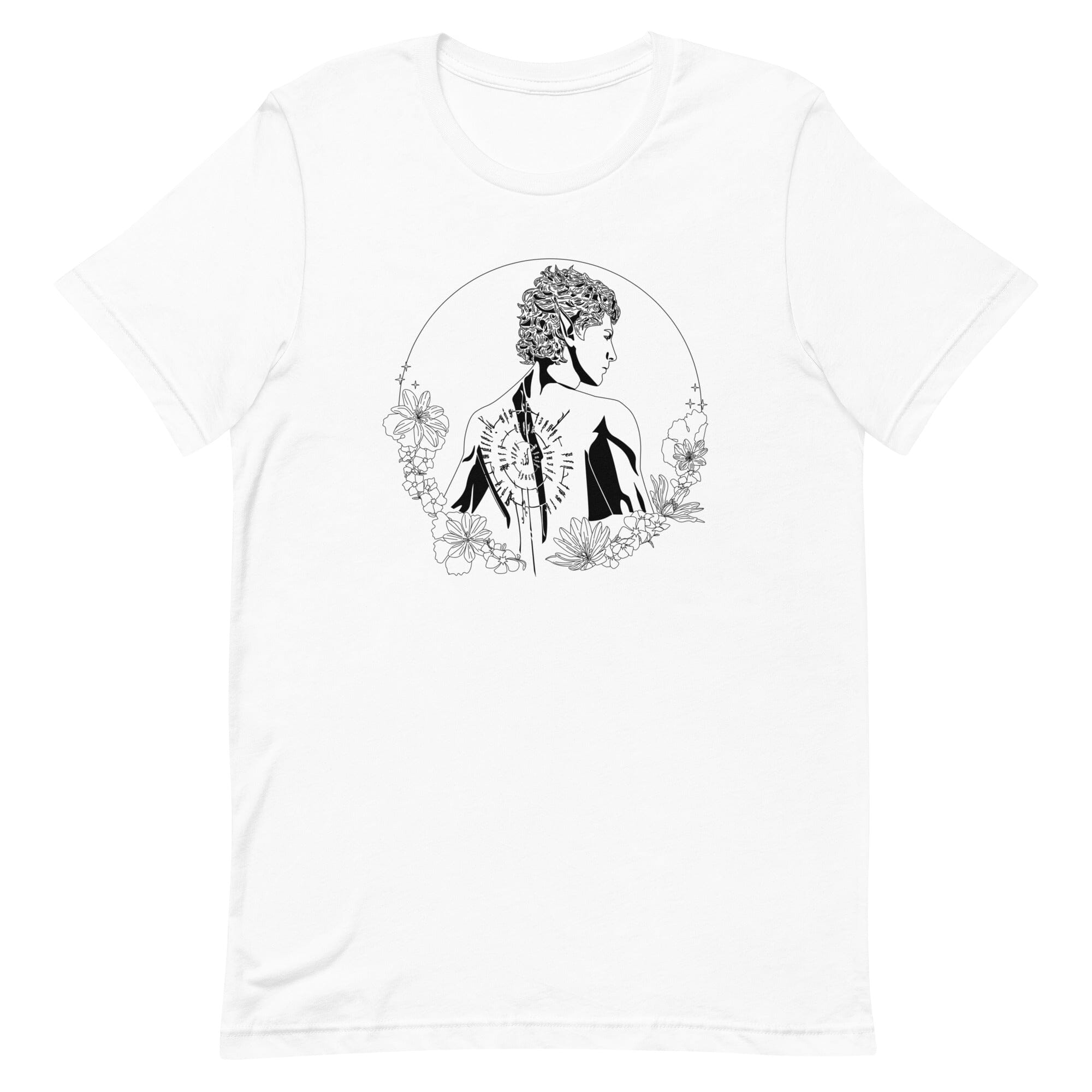 Astarion | Unisex t-shirt | Baldur's Gate Threads & Thistles Inventory White XS