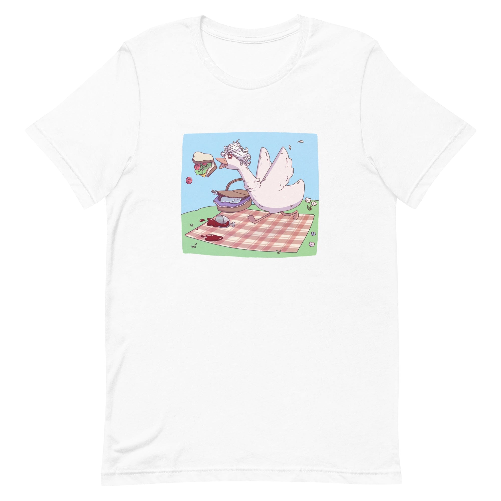 Goosestarion | Unisex t-shirt | Baldur's Gate Threads & Thistles Inventory White S