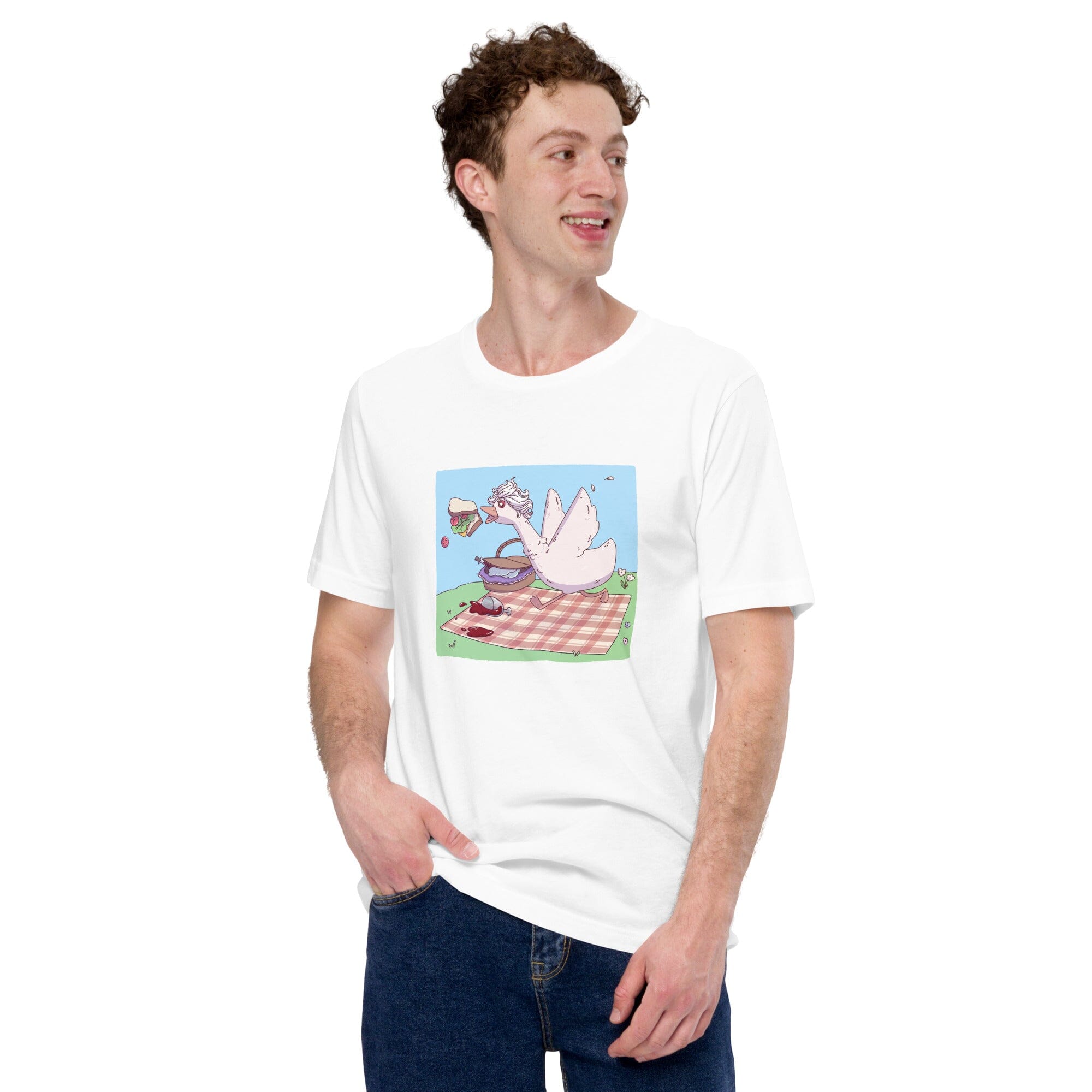 Goosestarion | Unisex t-shirt | Baldur's Gate Threads & Thistles Inventory