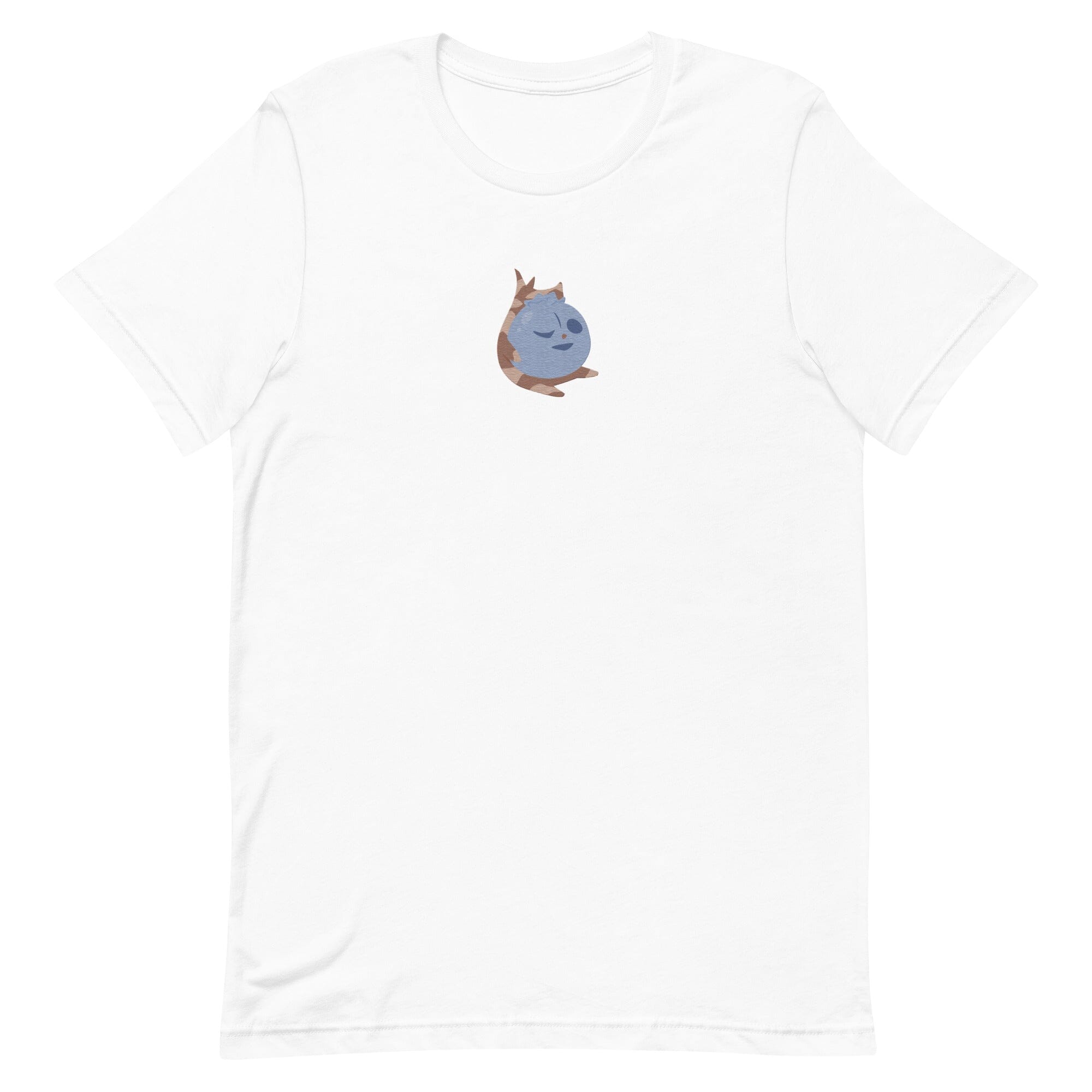 Blueberry Korok | Embroidered Unisex t-shirt | Titty Tea Zelda Threads & Thistles Inventory White XS