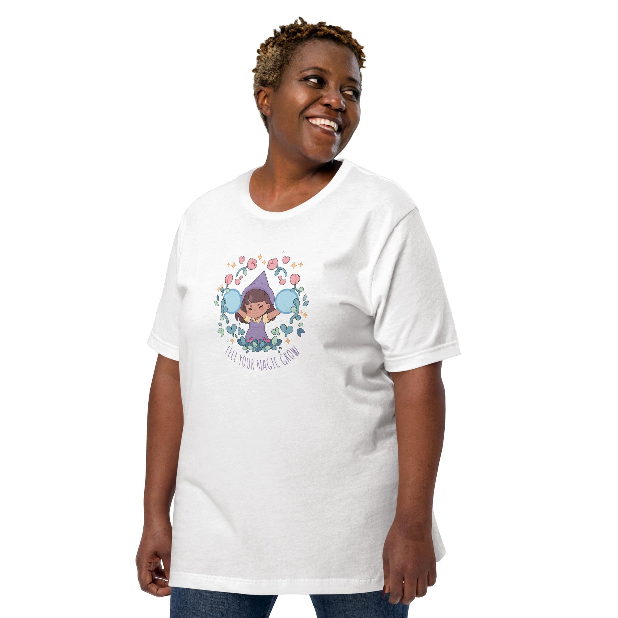 Feel your Magic Grow | Unisex t-shirt | Fields of Mistria Threads & Thistles Inventory