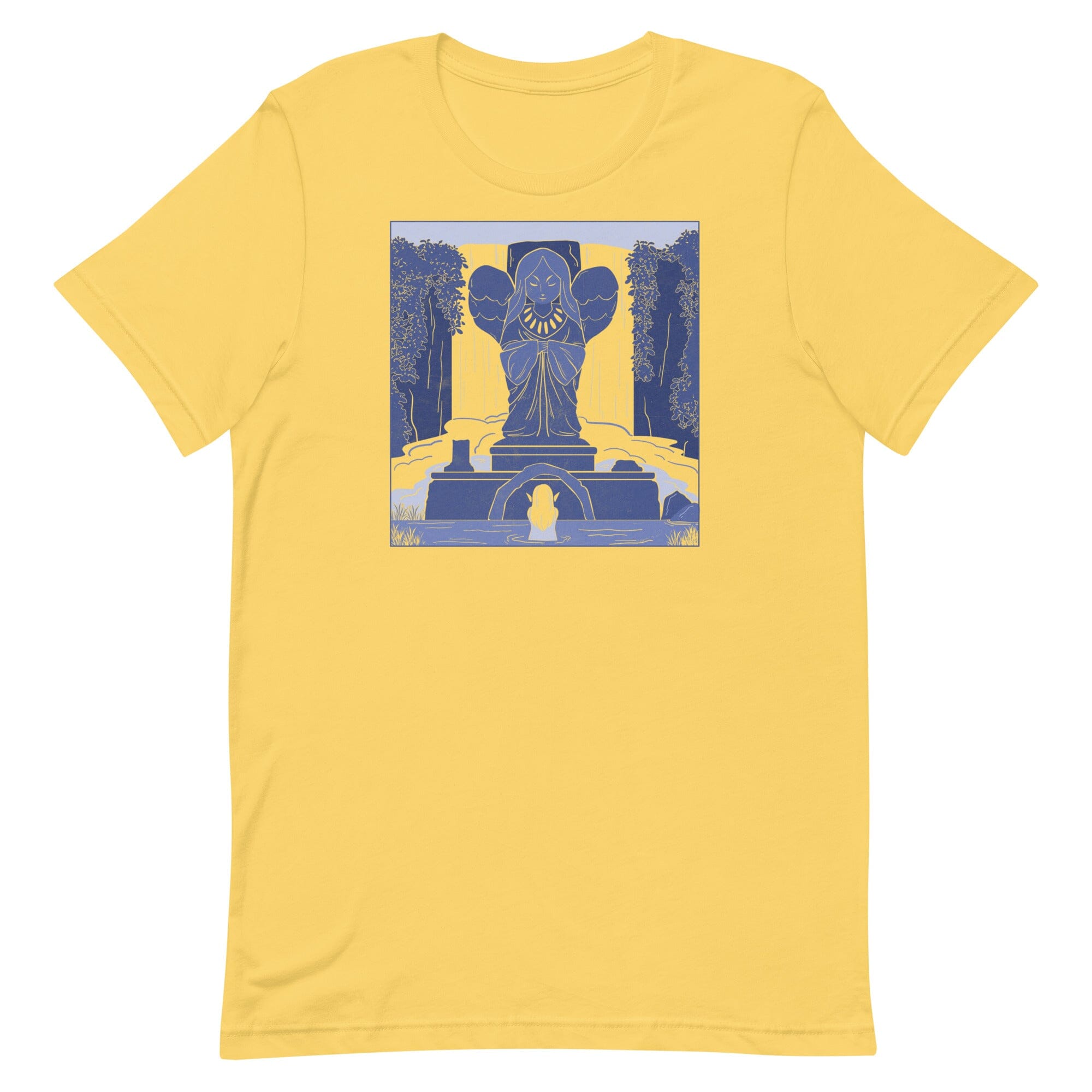 Goddess Statue | Unisex t-shirt | The Legend of Zelda Threads & Thistles Inventory Yellow S