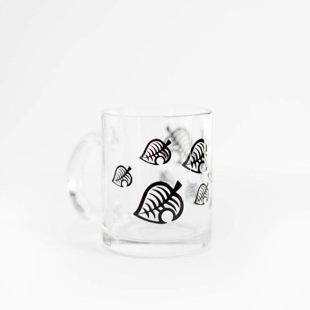 Animal Crossing Leaf | Mug Glass | Animal Crossing Mugs Threads & Thistles Inventory